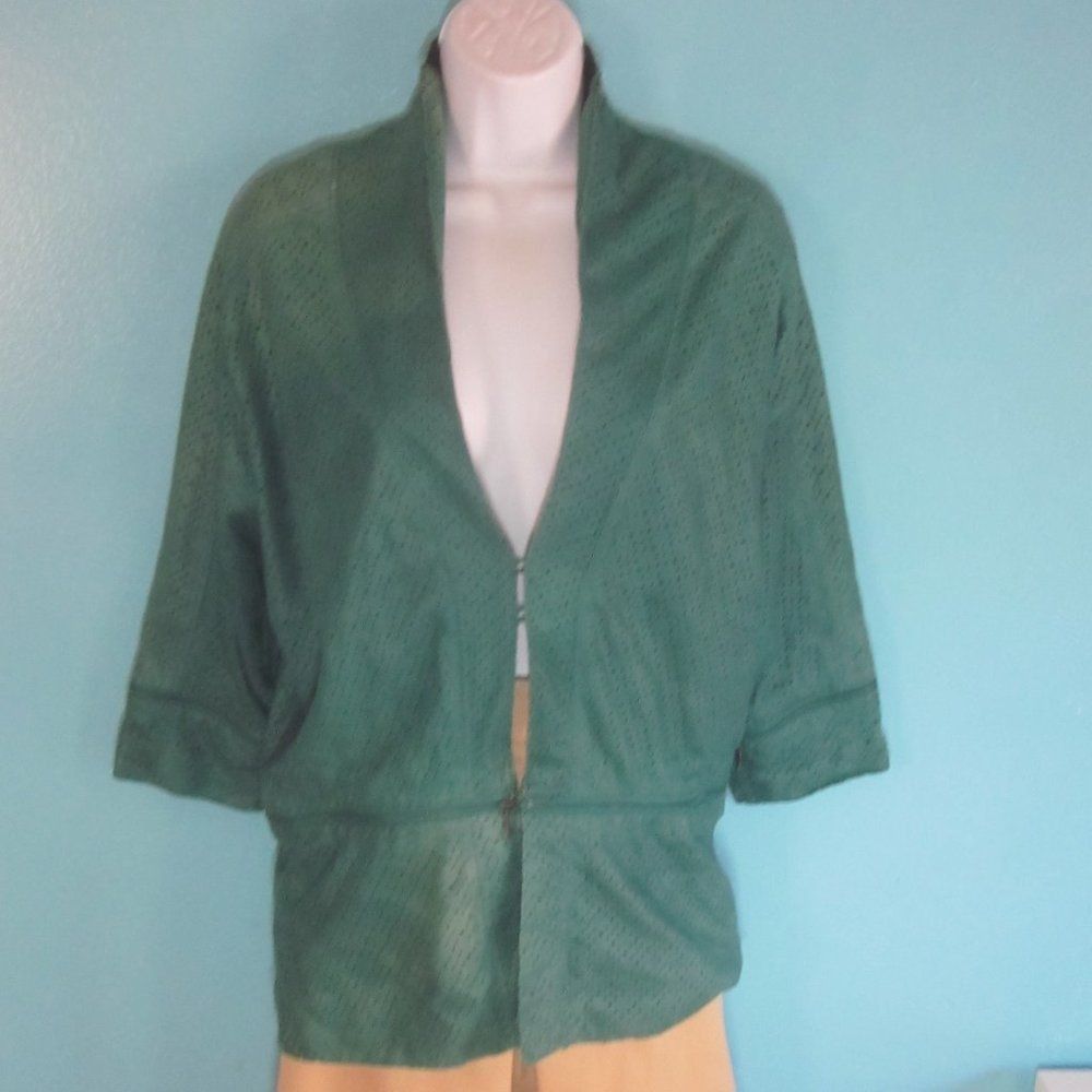 Other Alpine Stars By Denise Focil Green Leather Jacket Size S Size S / US 4 / IT 40 - 3 Thumbnail