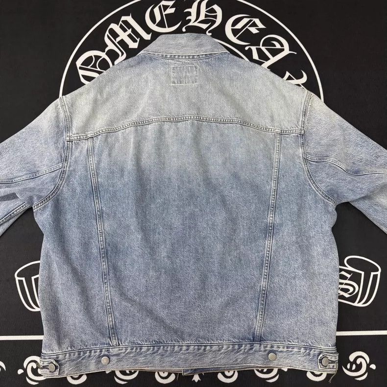 Acne Studios Acne Studios Washed blue denim jacket Size US XL / EU 56 / 4 - 3 Thumbnail