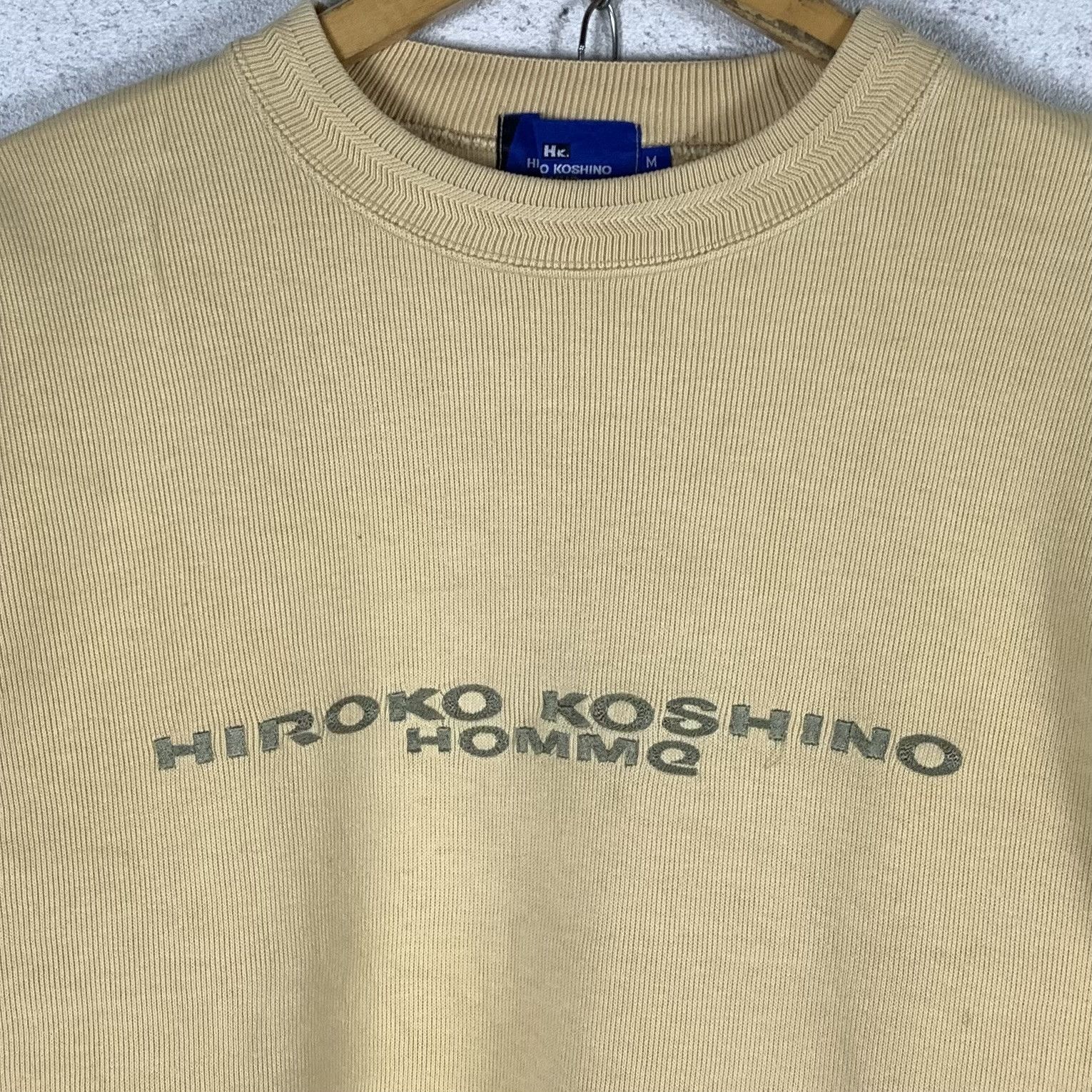Hiroko Koshino Homme Vintage Hiroko Koshino Homme Sweatshirt Crewneck Size US S / EU 44-46 / 1 - 2 Thumbnail