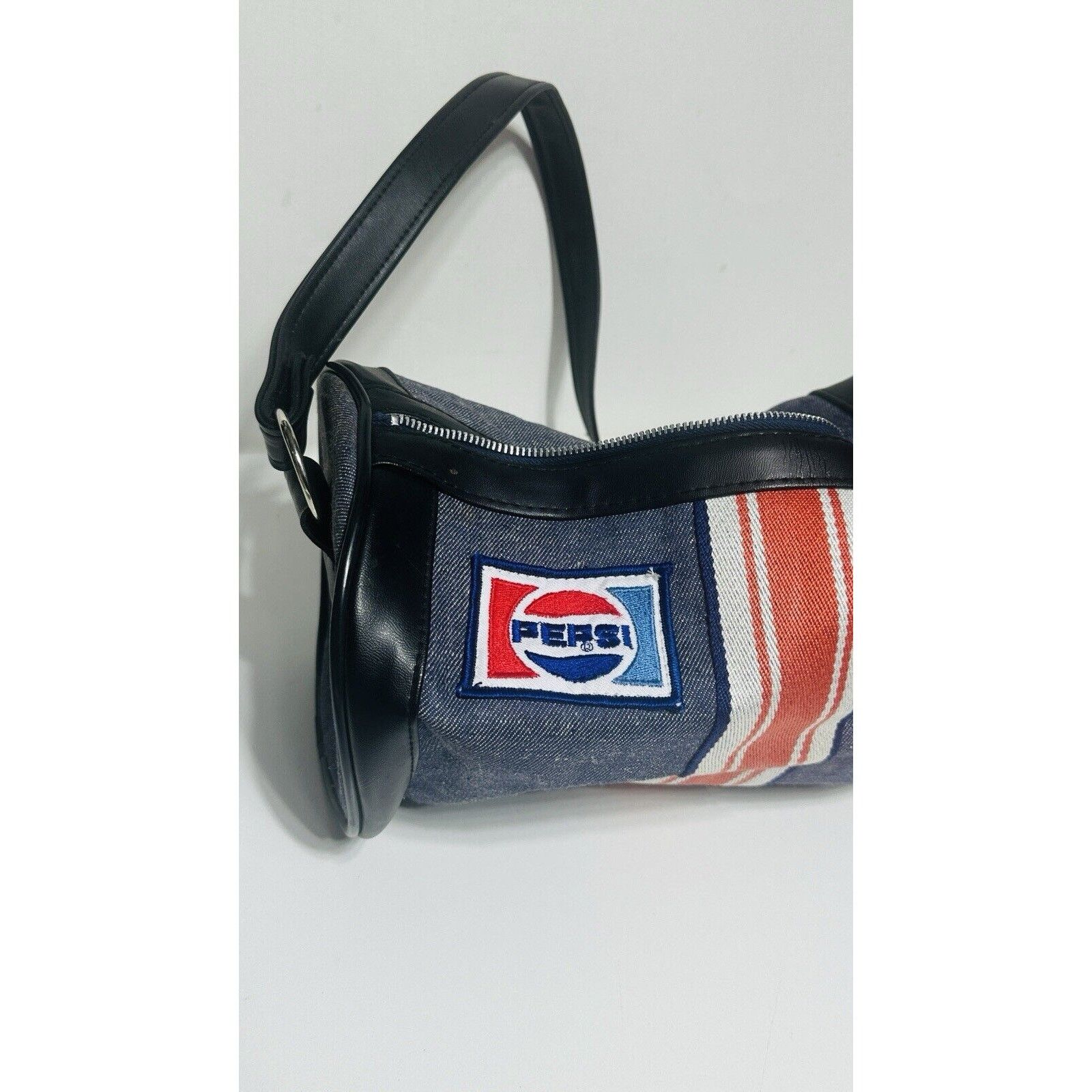 Pepsi Vintage Pepsi Shoulder Carry bag Make up Bag 1980's 90s Rare Size ONE SIZE - 2 Thumbnail