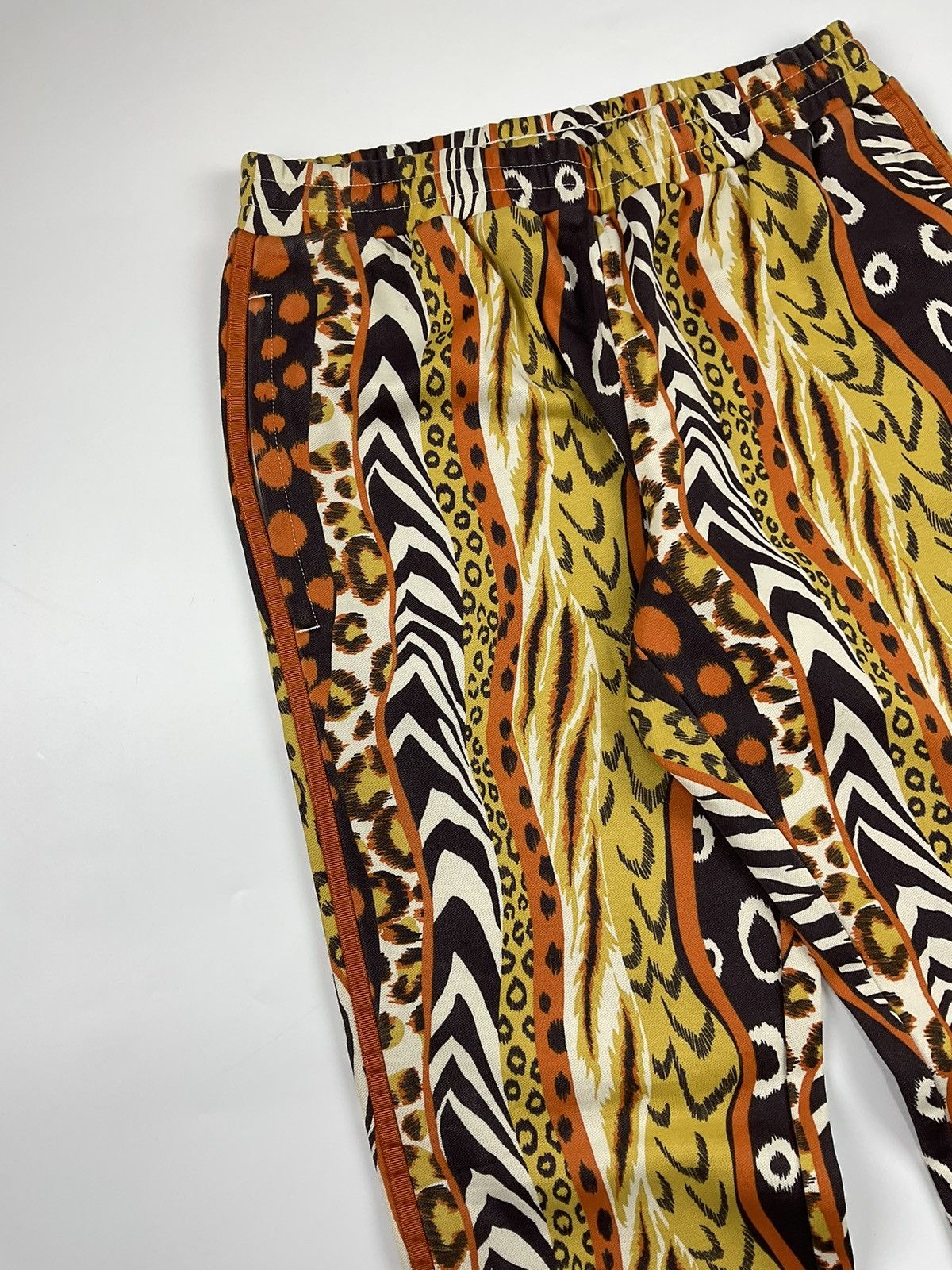 Adidas × Jeremy Scott Jeremy Scott x Adidas Animal Print Track Pants Size US 30 / EU 46 - 3 Thumbnail