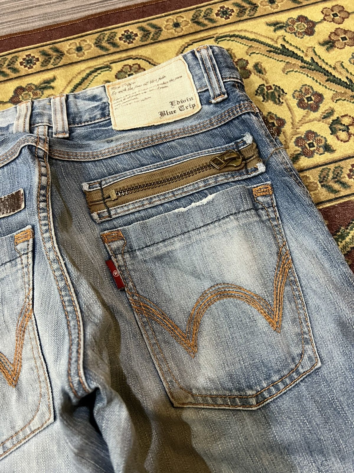 Edwin Edwin 503 Blue Trip Faded Jean Size US 32 / EU 48 - 18 Thumbnail