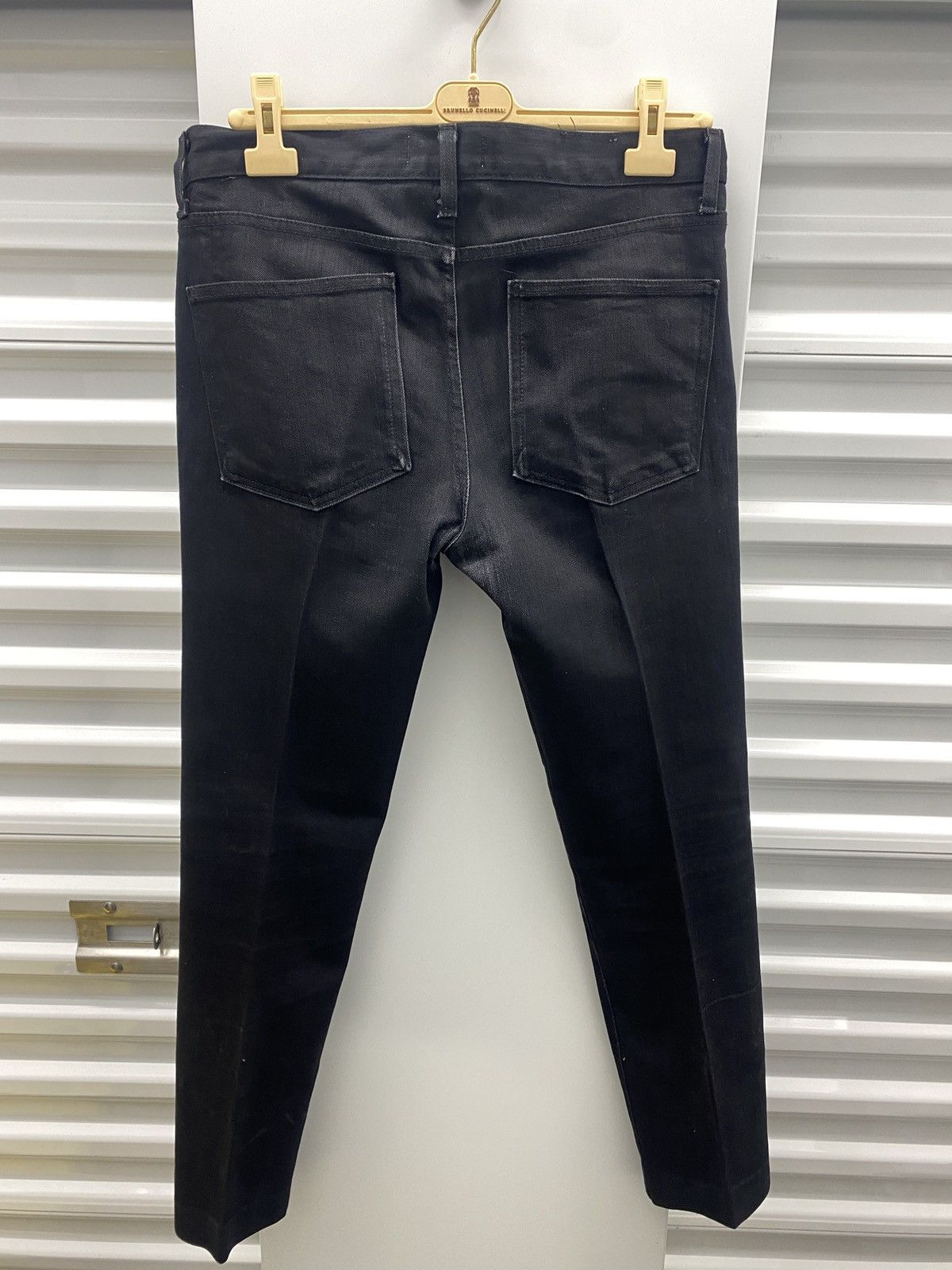 Naked & Famous Super Guy Black Skinny Jeans Size US 35 - 2 Thumbnail