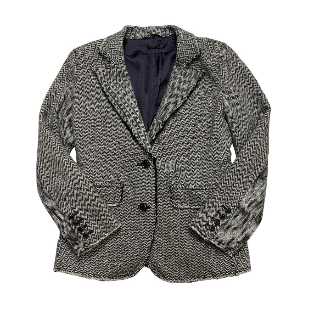 Hysteric Glamour Hysteric Glamour Herringbone wool jacket coat Size S / US 4 / IT 40 - 3 Thumbnail