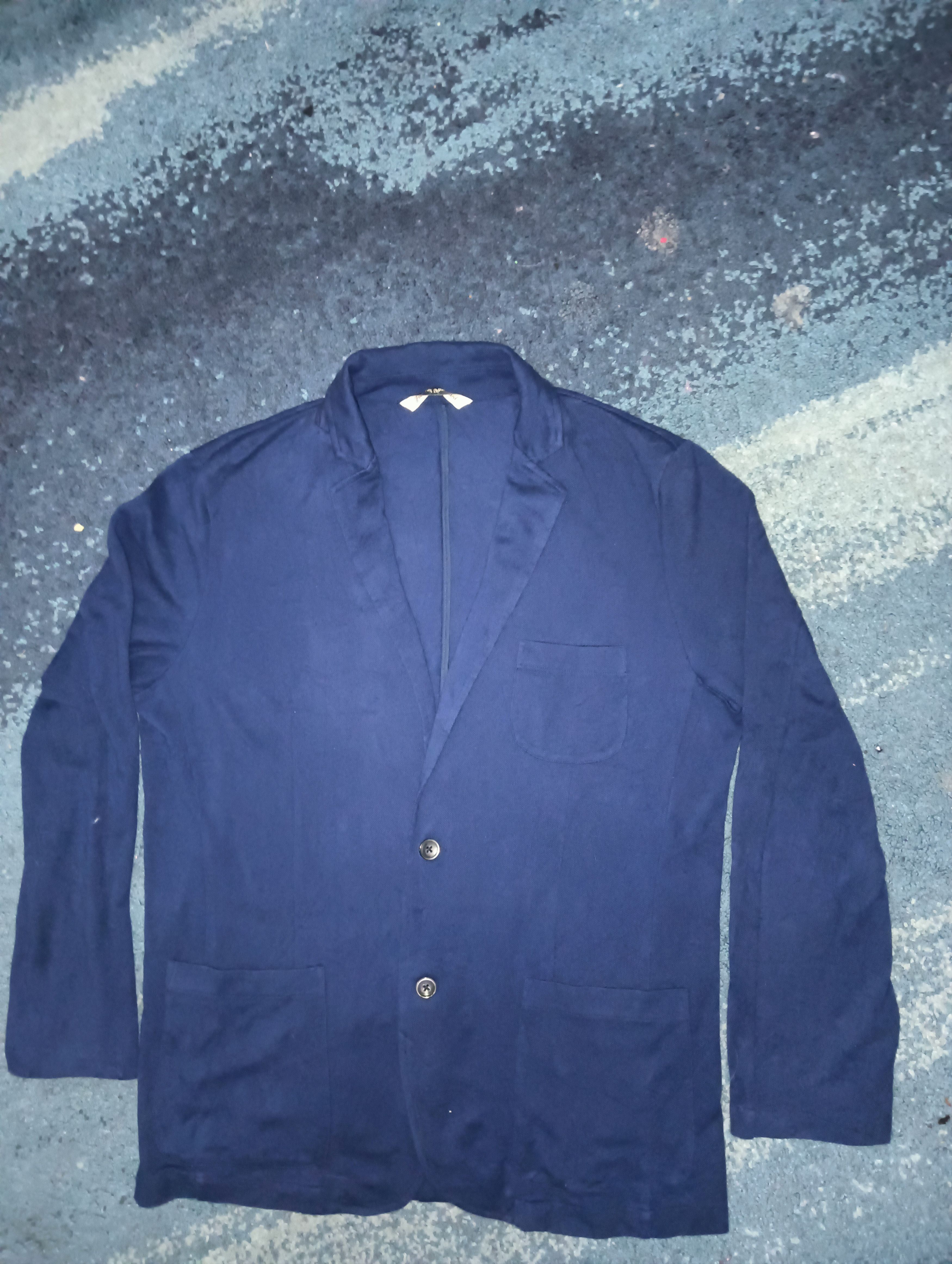 Japanese Brand × Journal Standard × Vintage Journal Standard Trisect Cotton Navy Blue Jacket Size US L / EU 52-54 / 3 - 1 Thumbnail