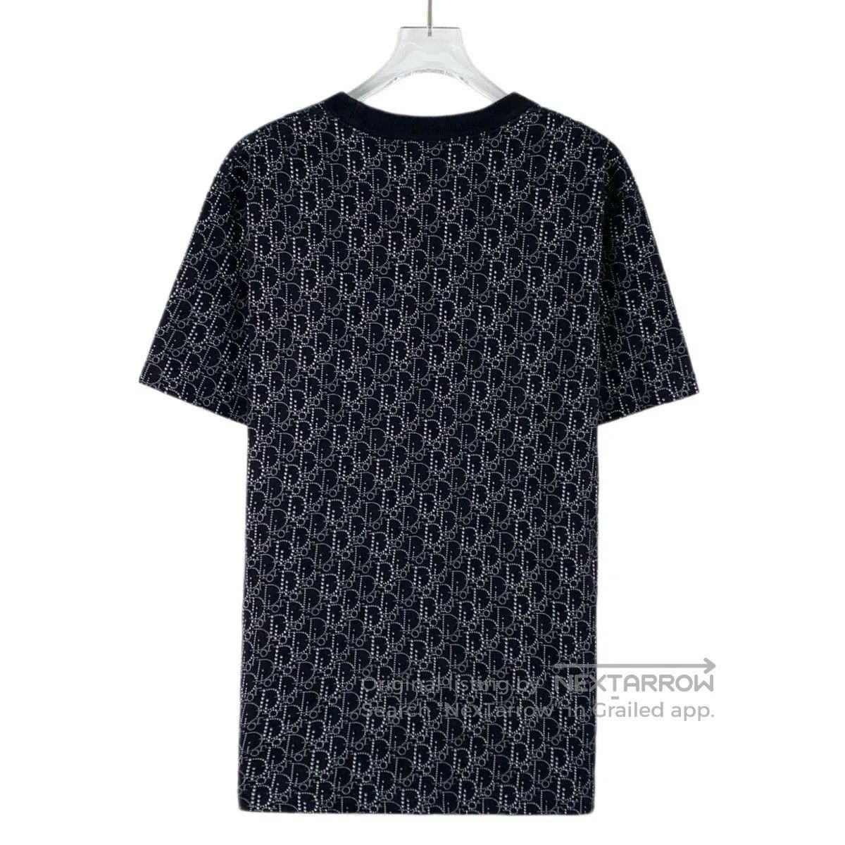 Dior Black Patterned Short Sleeve Shirt. Size US M / EU 48-50 / 2 - 2 Thumbnail