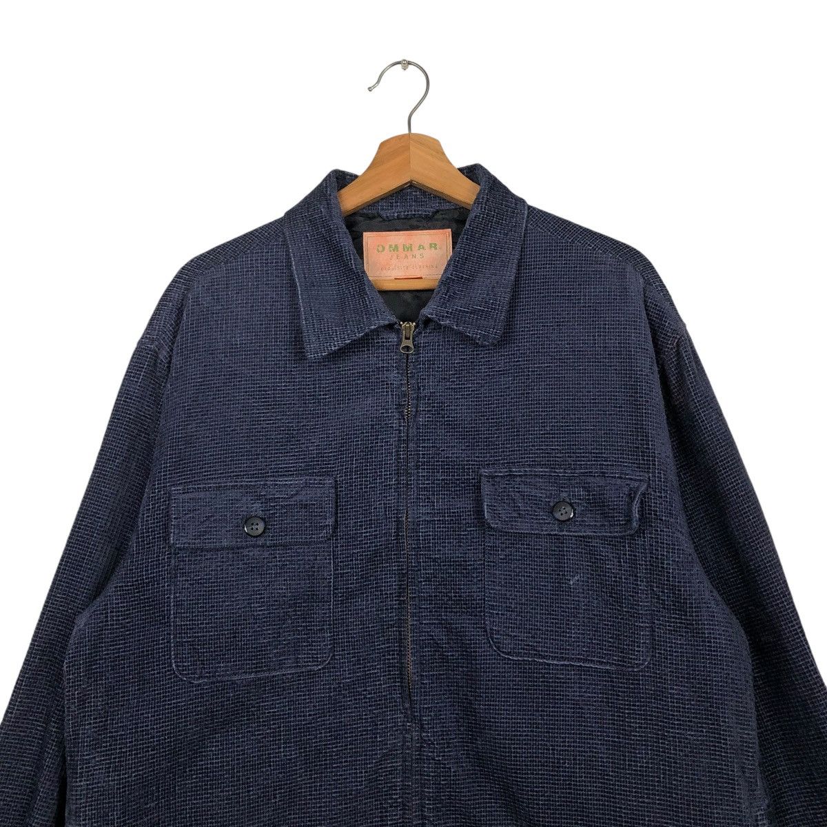 Japanese Brand 🔥VINTAGE CHORE WORKER JACKET OMMAR JEANS ISSEY MIYAKE Size US L / EU 52-54 / 3 - 5 Thumbnail