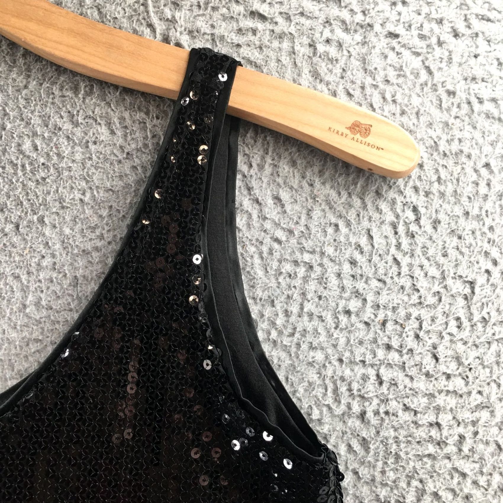 H&M H&M Sequin Tank Top Womens XS Black Sleeveless Casual Pullover Scoop Neck NEW Size XS / US 0-2 / IT 36-38 - 4 Thumbnail