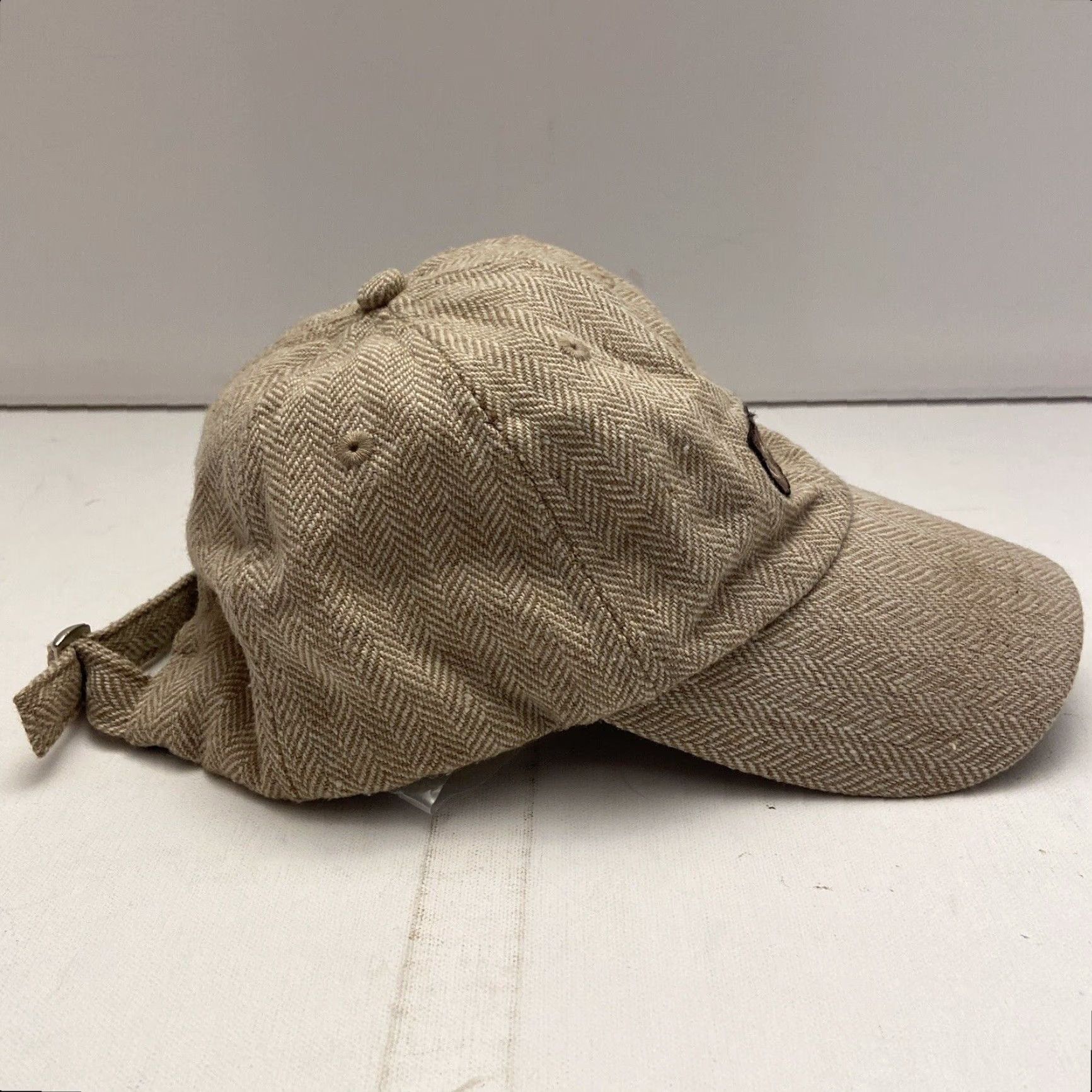 Aigle VINTAGE Aigle Tweed Baseball Cap One Size Beige Womens Size ONE SIZE - 6 Thumbnail