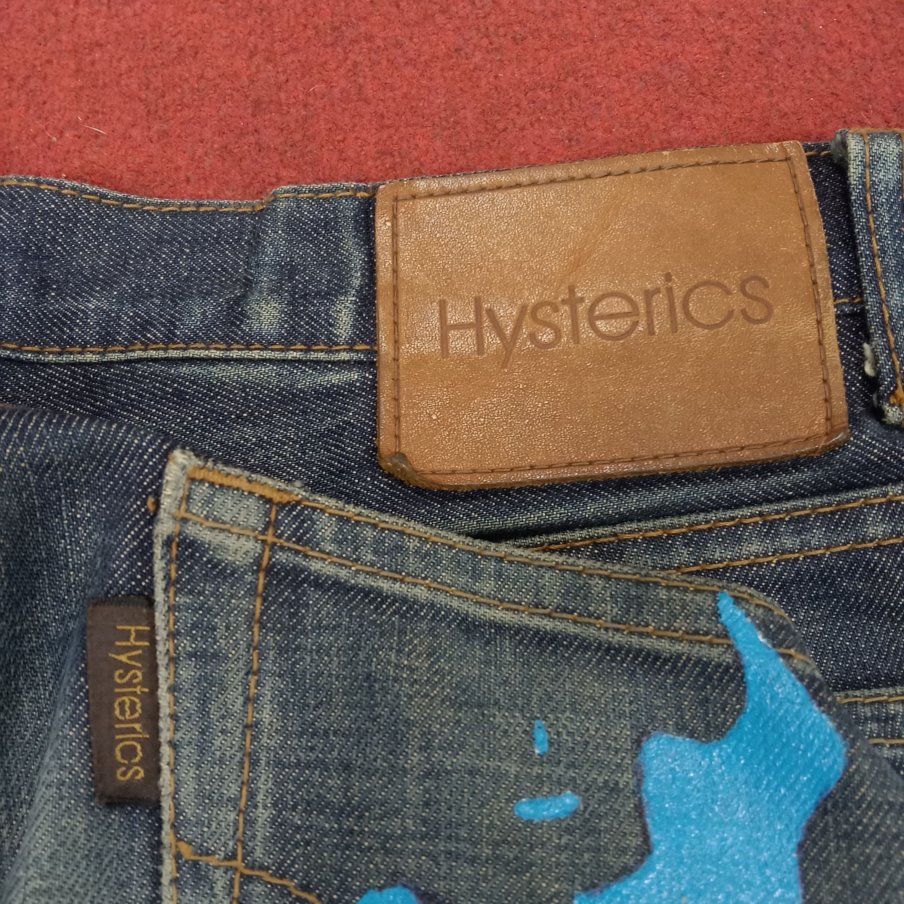 Hysteric Glamour Hysteric Glamour Japanese Brand Custom Art Jeans dp1 Size 30" / US 8 / IT 44 - 15 Thumbnail