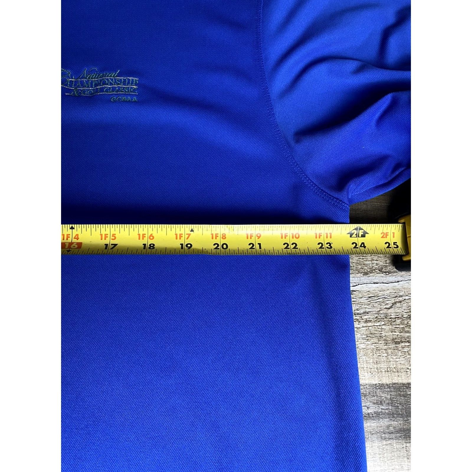 Nike Mens Nike Golf Polo Shirt Short Sleeve XL Blue Dri-Fit Golf Polo Shirt Nike Brand Logo Size US XL / EU 56 / 4 - 4 Thumbnail