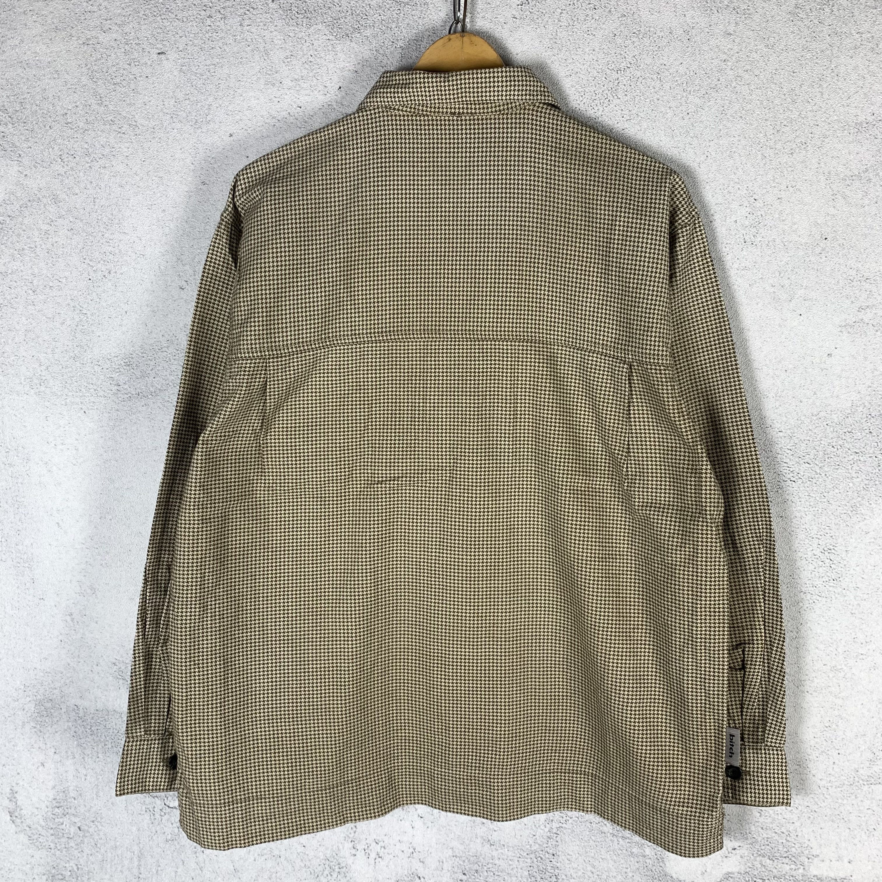 Vintage Bitch Skateboards Houndstooth Zip Up Jacket Size US M / EU 48-50 / 2 - 3 Thumbnail