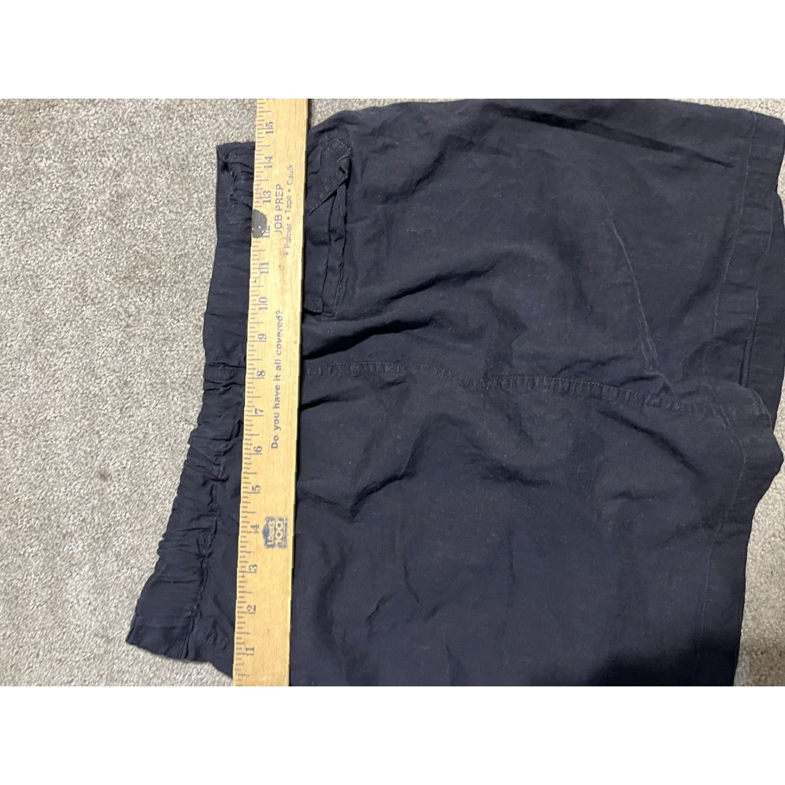 Theory Theory Skirt Women's Medium Blue Twill Pockets Mini Stitch Pocketed Short Cotton Spandex Garment Dyed Casual Preppy Fashion Size 32" / US 10 / IT 46 - 5 Thumbnail