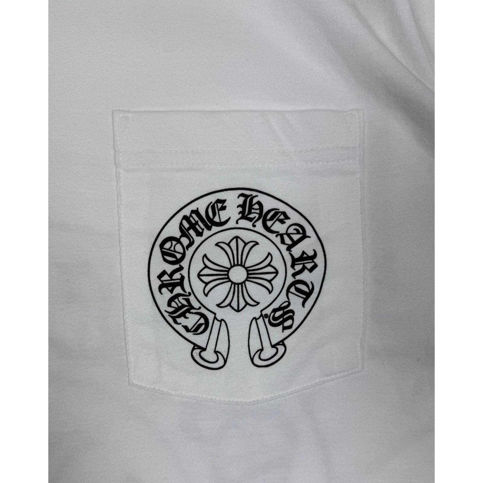 Chrome Hearts Chrome Hearts White Malibu Exclusive Logo Tee Size US M / EU 48-50 / 2 - 4 Thumbnail