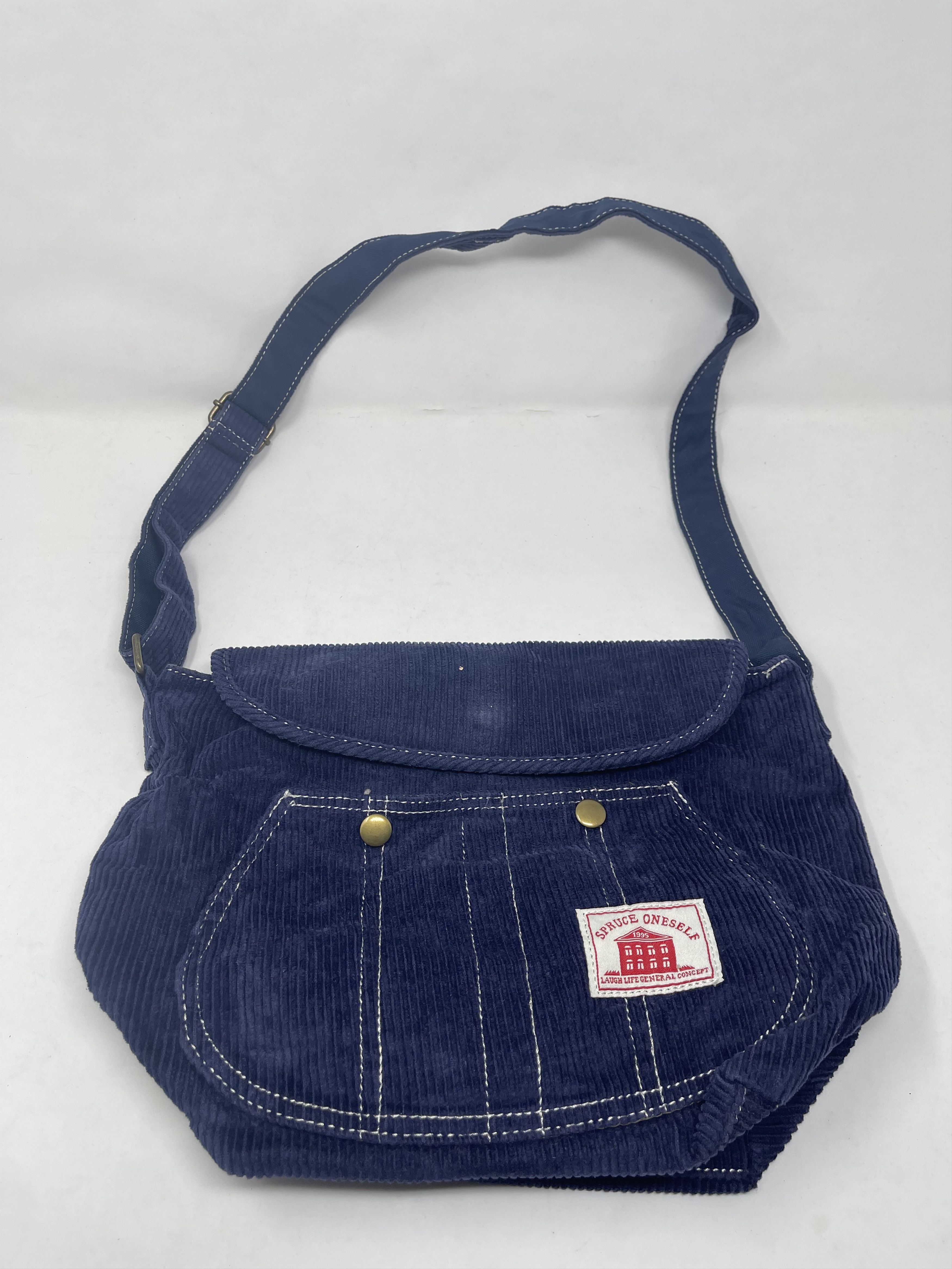 Coduroy Spruce Oneself Shoulder/crossbody Bag