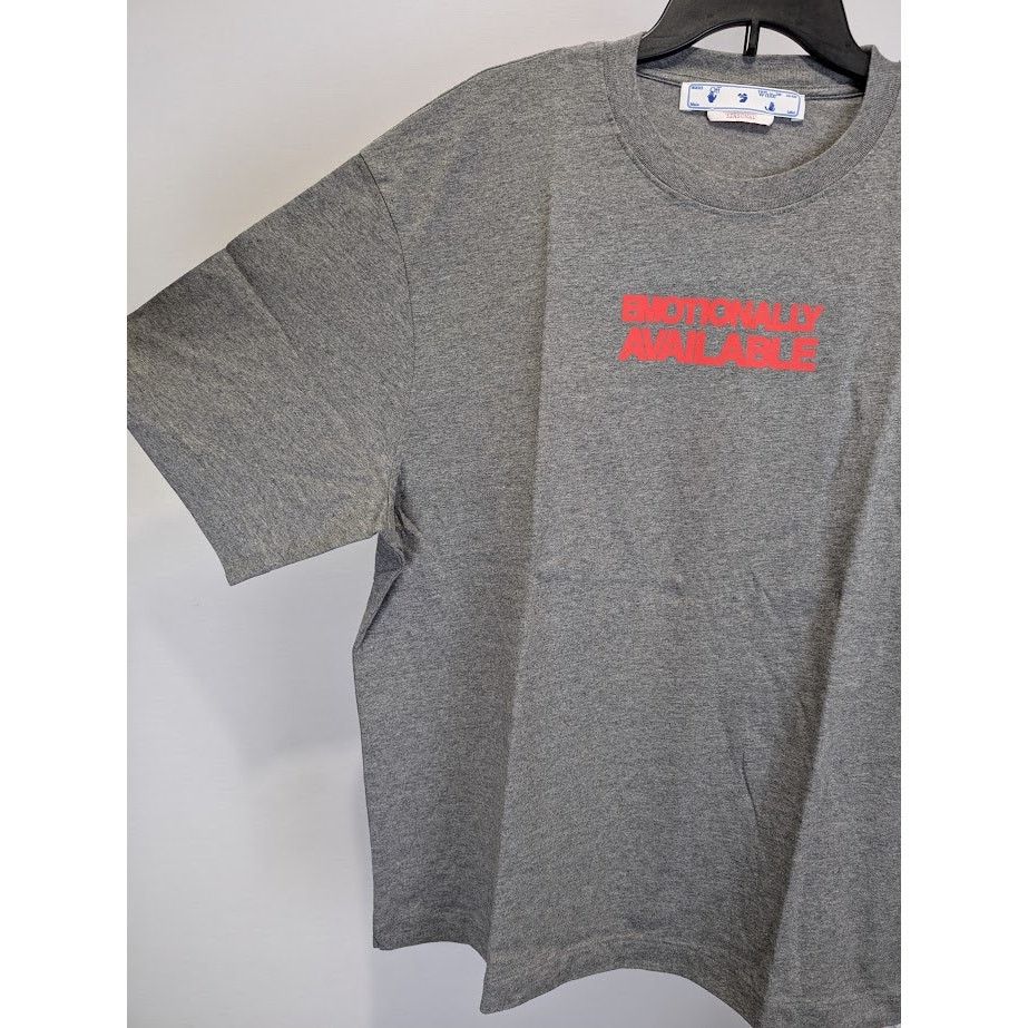 Off-White o1rshd1 Q:2 / Emotion Arrow Over Skate Shirt in Gray Size US L / EU 52-54 / 3 - 6 Thumbnail