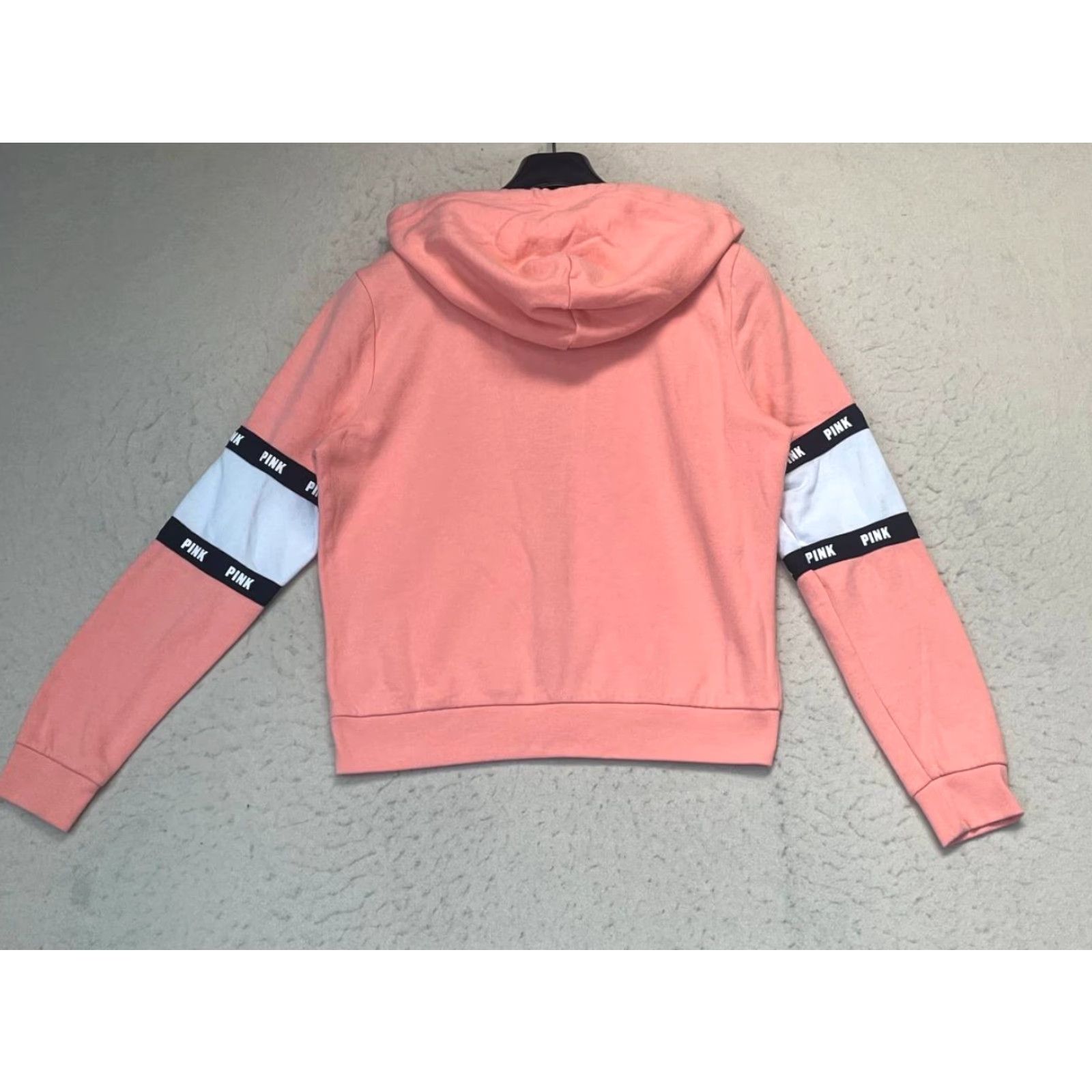 Victoria's Secret Victoria's Secret PINK Hoodie Womens M Zip Up Pink See Pics 2000s Y2k Size M / US 6-8 / IT 42-44 - 2 Thumbnail