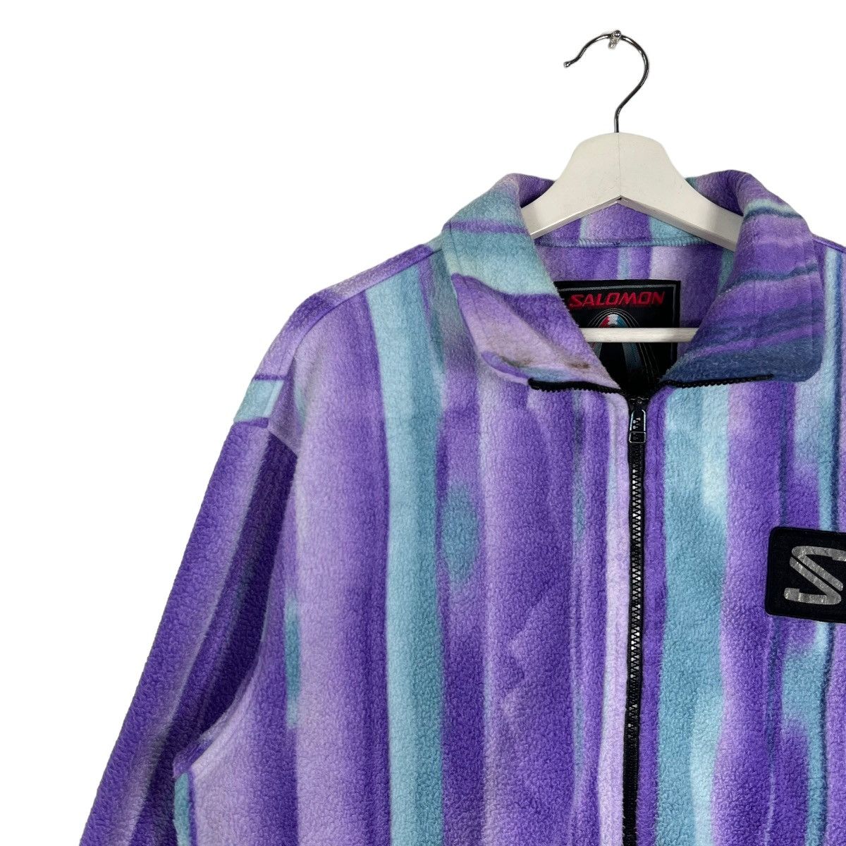 Salomon 🔥 90s VINTAGE SALOMON OPTIMAL MOVEMENT FLEECE JACKET Size US M / EU 48-50 / 2 - 9 Thumbnail