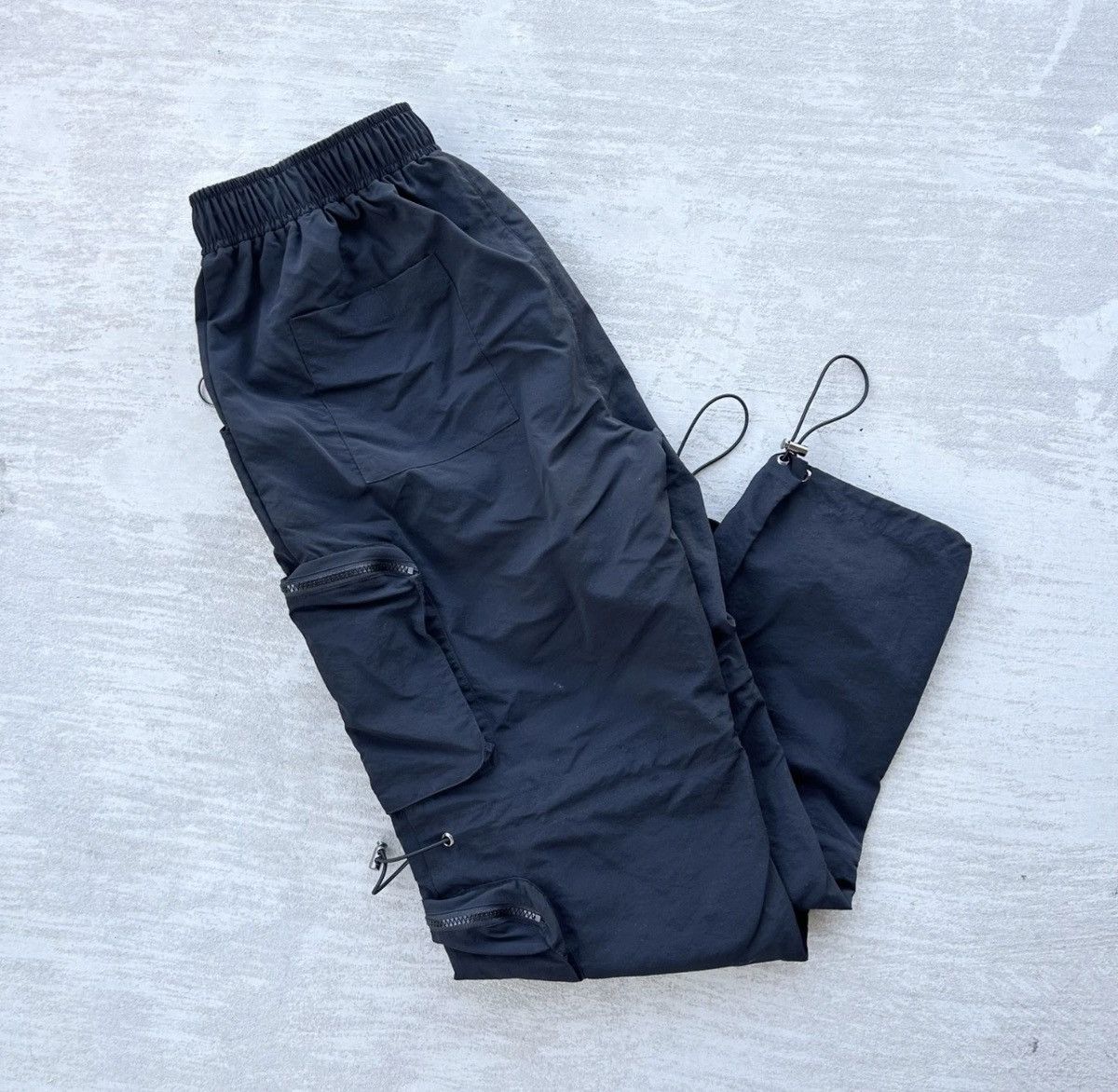 Kody Phillips Kody Phillips Nylon Fckin Pants 2.0 Drawstring Black Size US 32 / EU 48 - 2 Thumbnail