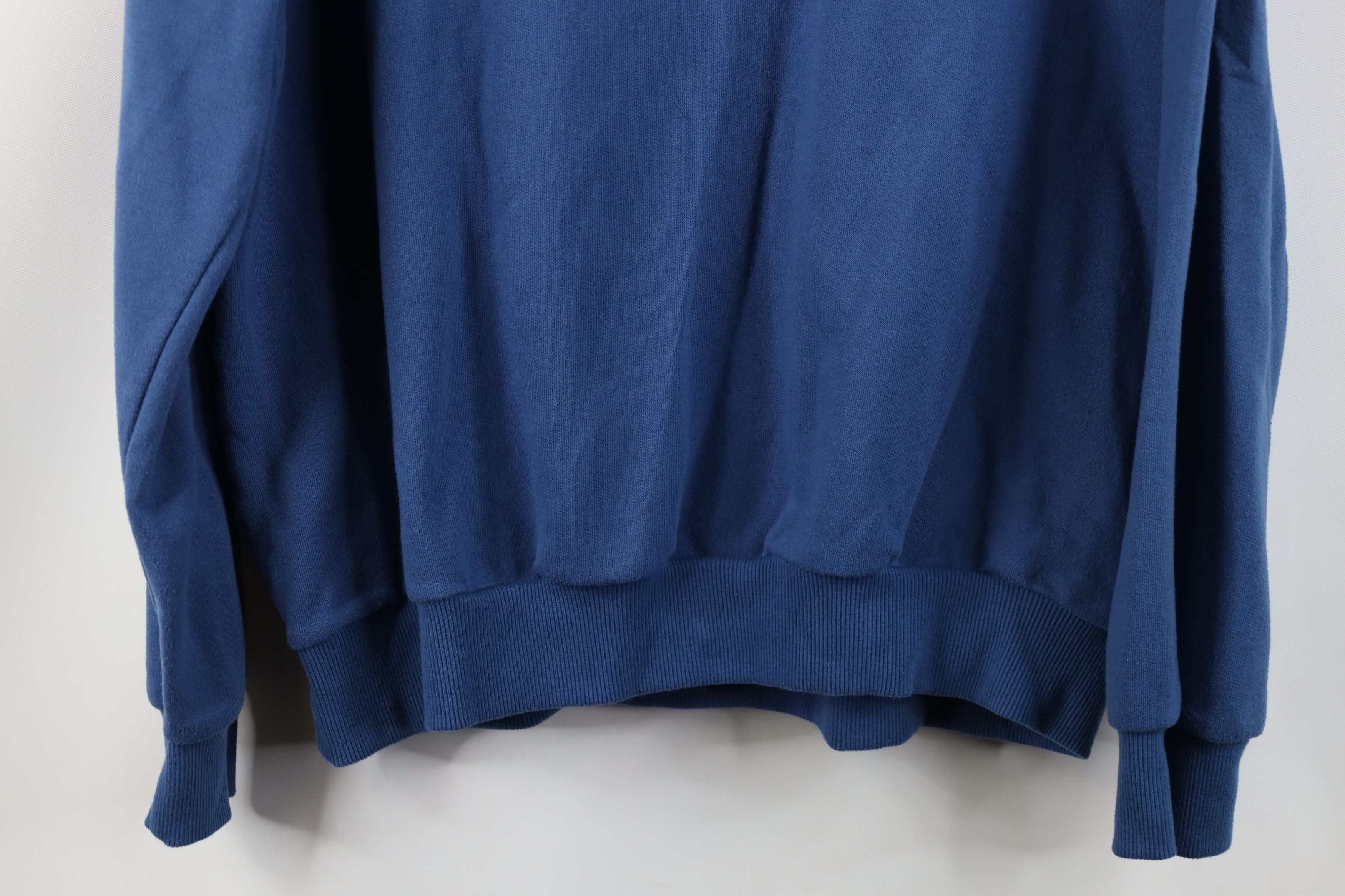 Vintage Vintage 90s Streetwear Flower Bird Mock Neck Sweatshirt Size L / US 10 / IT 46 - 13 Thumbnail