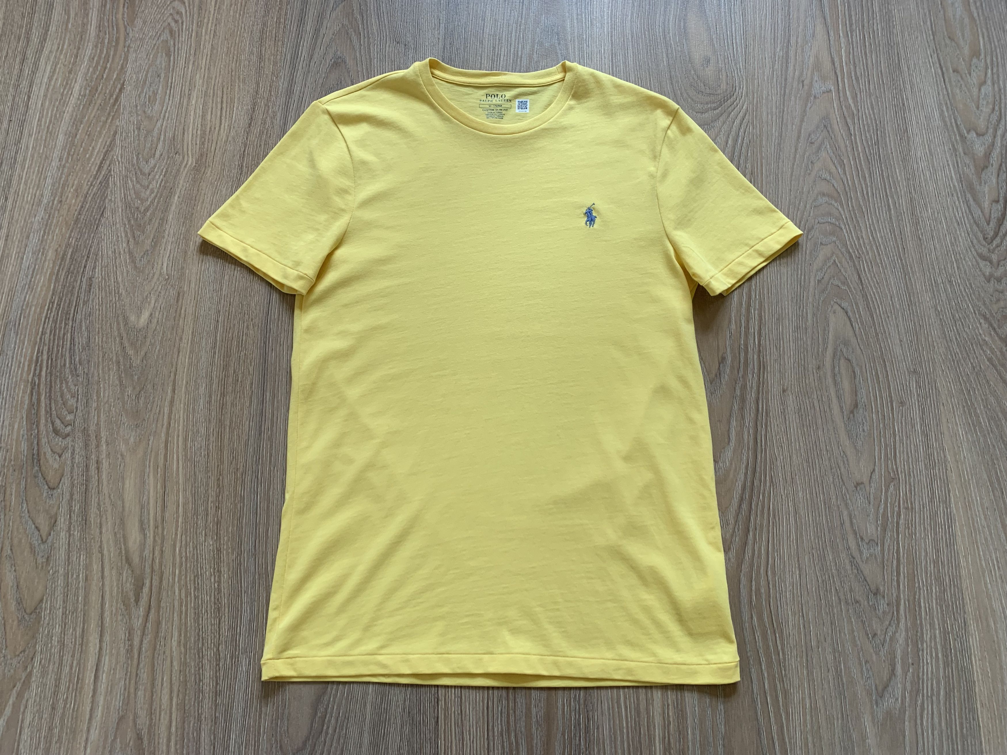 Polo Ralph Lauren × Ralph Lauren Polo Ralph Lauren Custom Slim Fit T Shirt Oasis Yellow Size US M / EU 48-50 / 2 - 2 Thumbnail