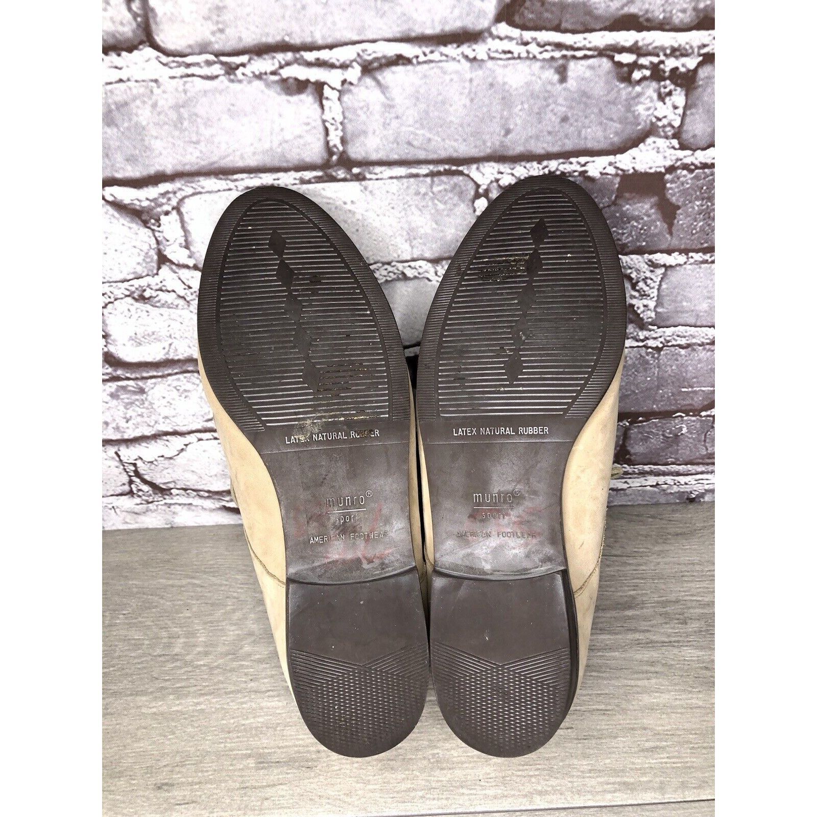 Other MUNRO AMERICAN Beige Nubuck Ivory Suede Oxfords Lace Shoes W Size US 10 / IT 40 - 7 Thumbnail