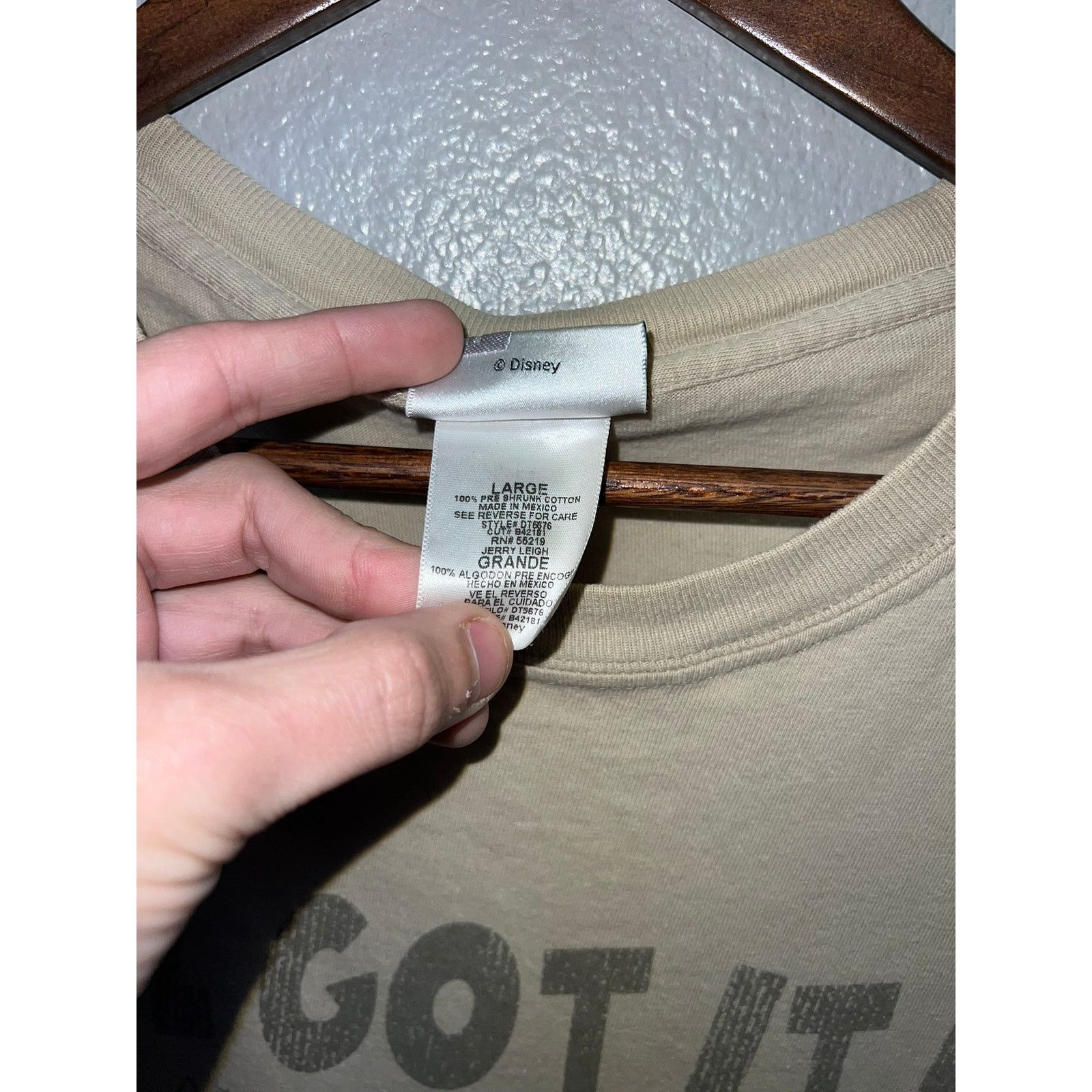 Disney Vintage Mickey Shirt Disneyland Still got It Brown Tee Large Size US L / EU 52-54 / 3 - 6 Thumbnail