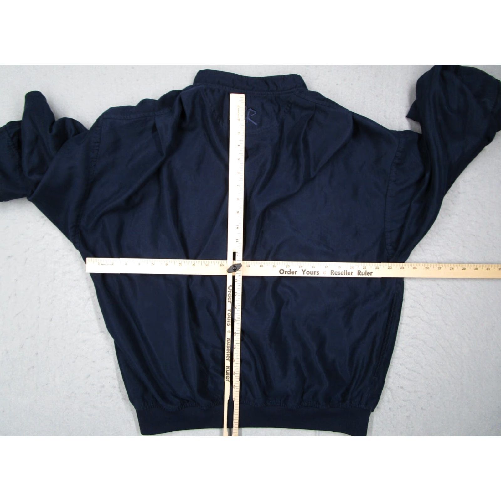 Vintage Zero Restriction Jacket Mens Medium Blue Microsuede 1/4 Snap Pullover Golf Size US M / EU 48-50 / 2 - 5 Thumbnail