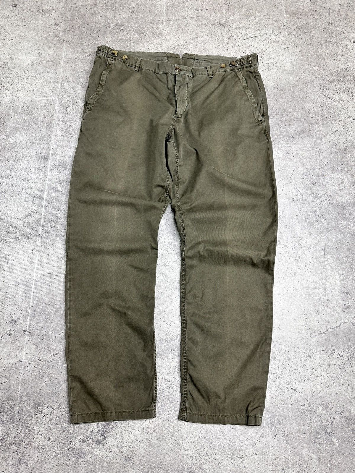 Brunello Cucinelli Brunello Cucinelli Men Leisure Relaxed Cargo Pants Grey XL Size US 34 / EU 50 - 2 Thumbnail