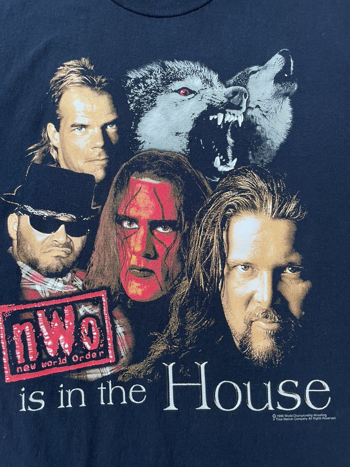 Vintage × WCW/nWo Vintage WCW/NWO 1998 wrestling T-shirt. Size US M / EU 48-50 / 2 - 2 Thumbnail
