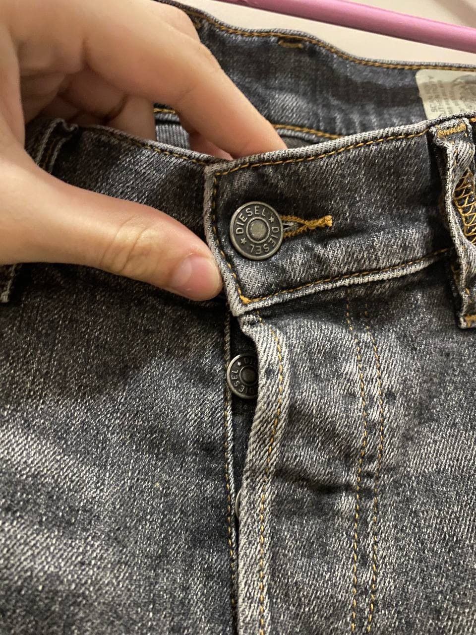 Diesel × Vintage DIESEL WASHED Distressed Denim Jeans Size US 32 / EU 48 - 3 Thumbnail