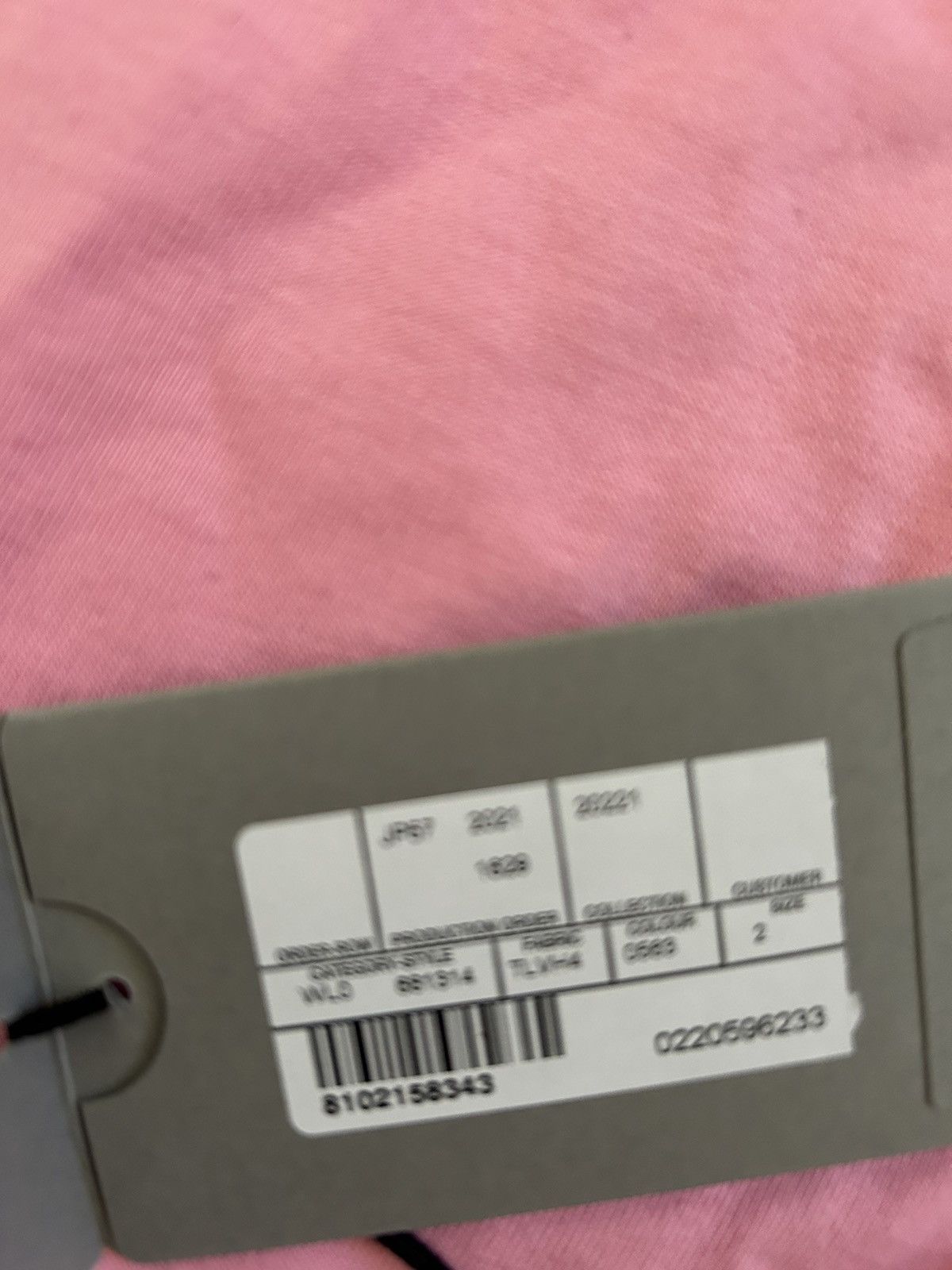 Balenciaga pink balenciaga bebe t shirt Size US S / EU 44-46 / 1 - 5 Thumbnail