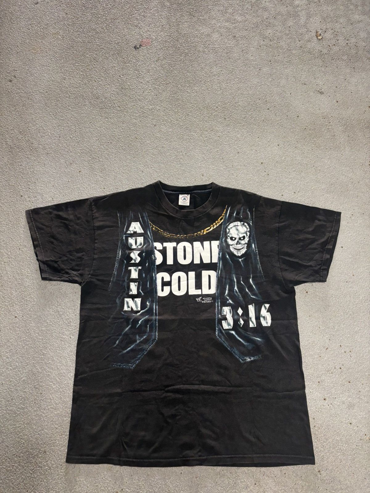 Vintage 1998 Stone Cold Steve Austin 3:16 wrestling tee Size US XL / EU 56 / 4 - 1 Thumbnail