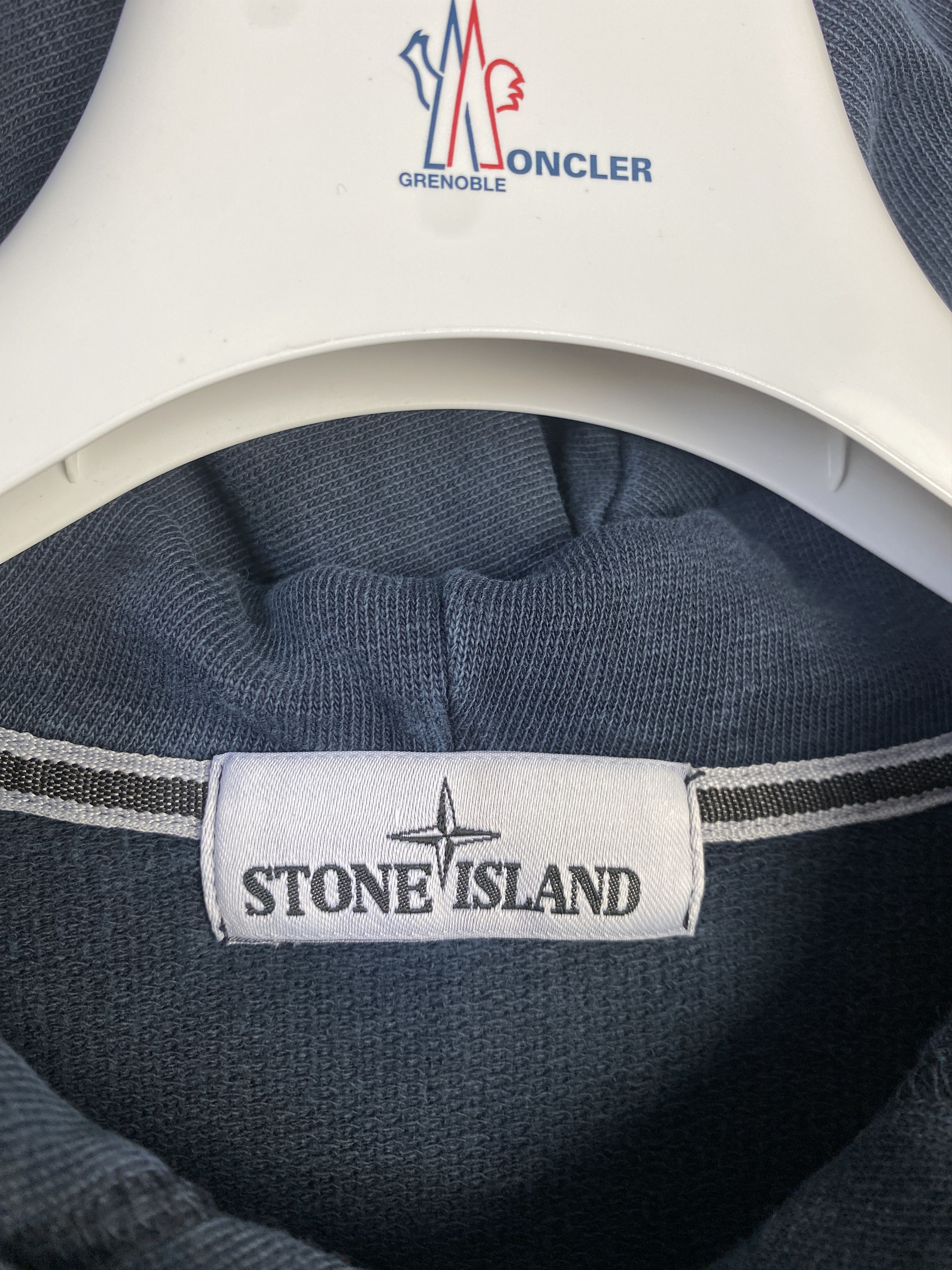 Stone Island Stone Island washed effect hoodie casual skate rap hip hop Size US XL / EU 56 / 4 - 4 Thumbnail