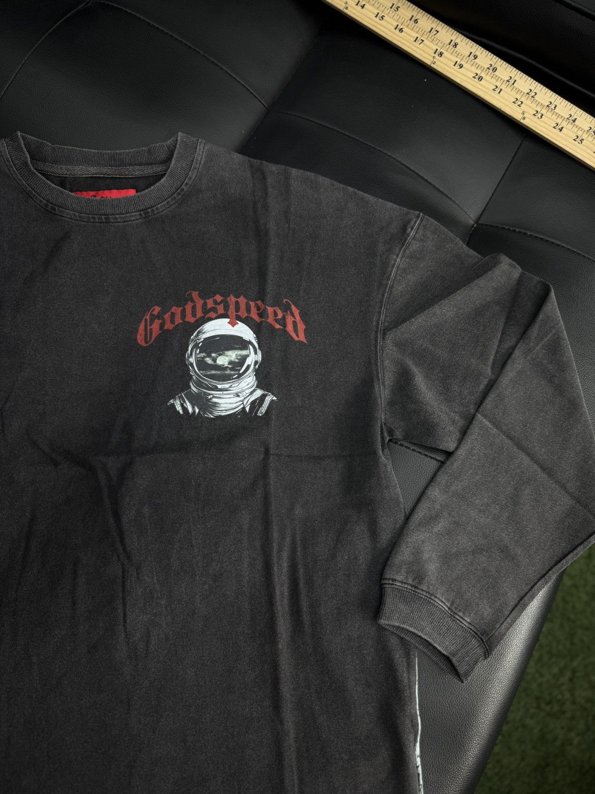 Godspeed Godspeed Moon Astronaut L/S Tee Shirt Size Small (NEW) Size US S / EU 44-46 / 1 - 3 Thumbnail