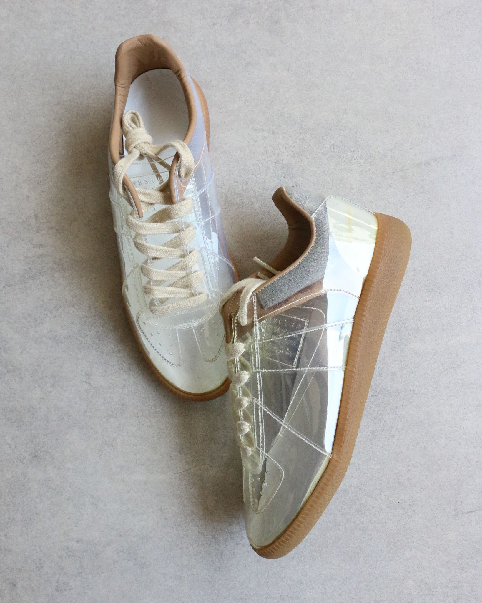 Maison Margiela Maison Margiela Replica Translucent GAT Sneaker Translucent Size US 5.5 / EU 38 - 1 Thumbnail