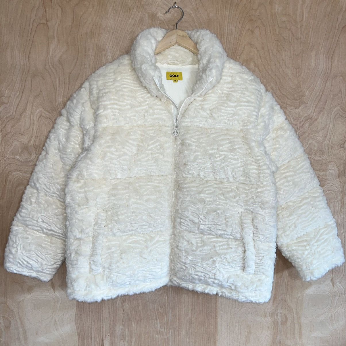 Golf Wang GOLF WANG GRAND LOGO FUR DUCK FEATHER DOWN PUFFER JACKET Size US XL / EU 56 / 4 - 1 Thumbnail