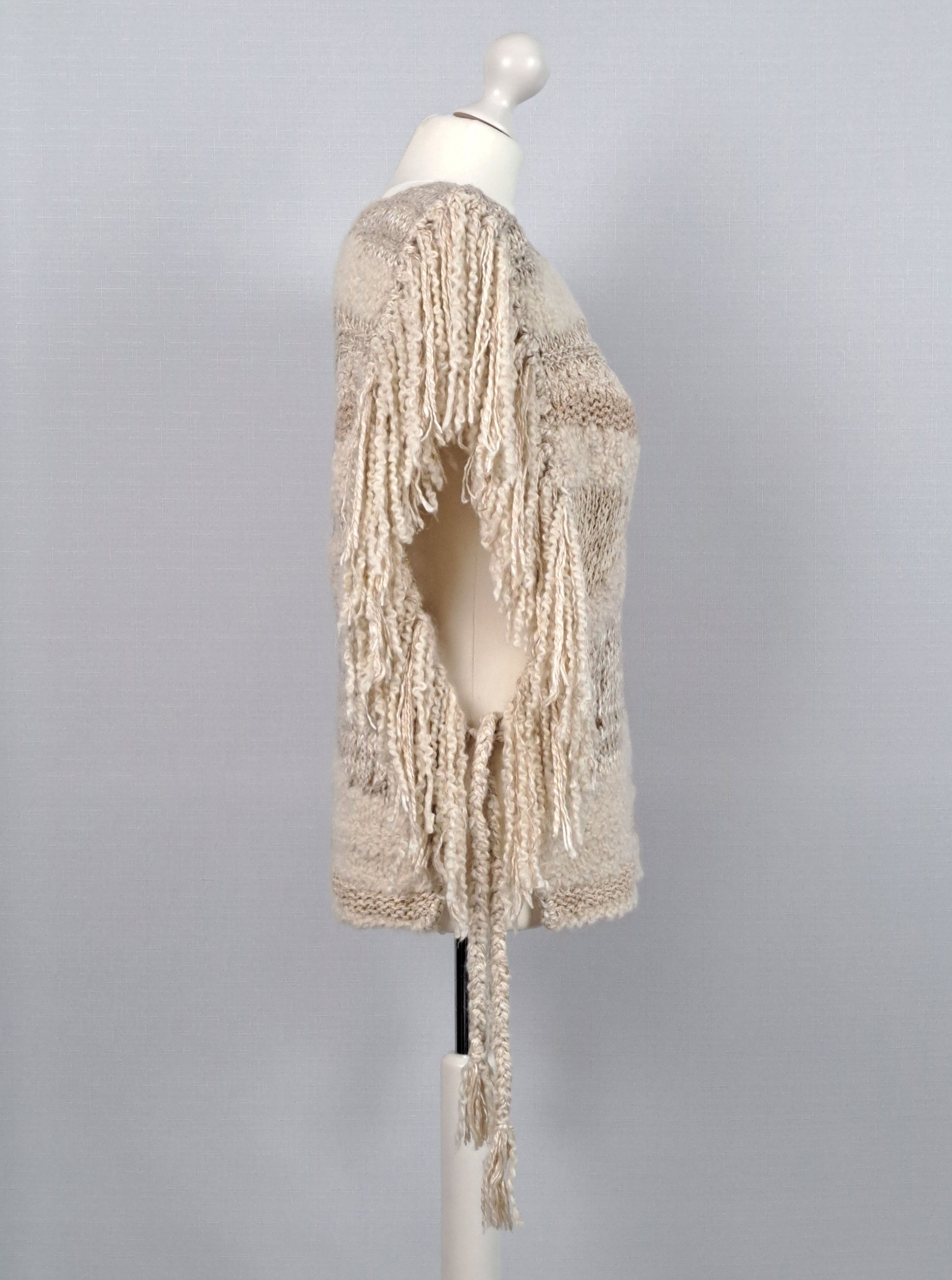 Isabel Marant Isabel Marant Peyton fringe multi knit poncho. Size 38 Size M / US 6-8 / IT 42-44 - 2 Thumbnail