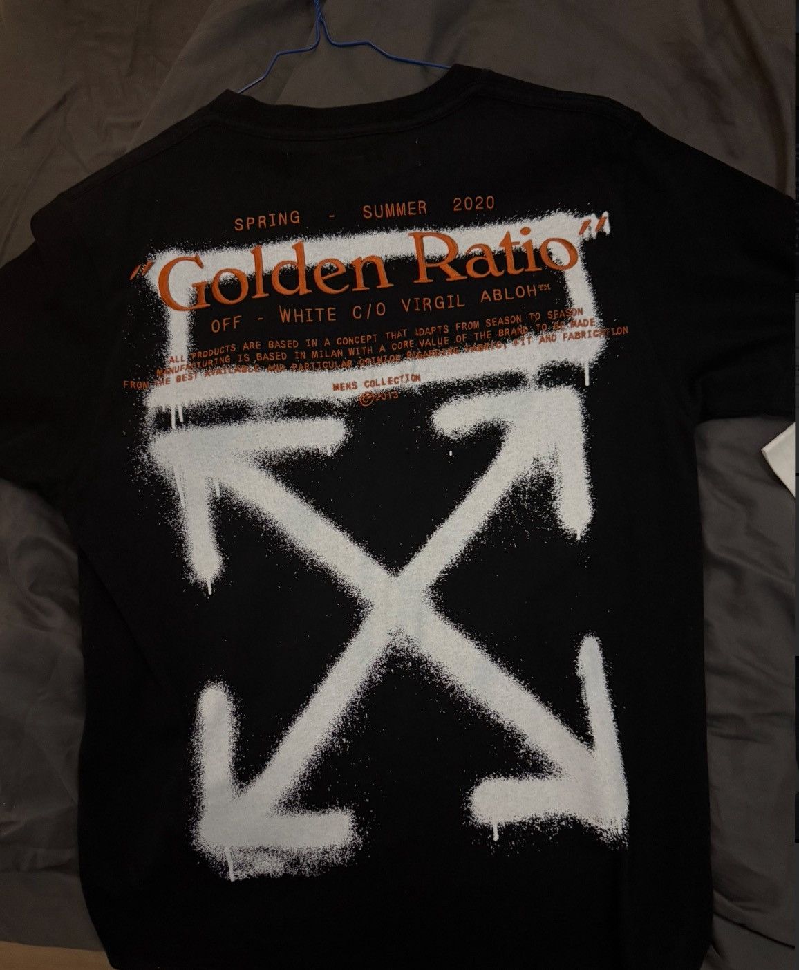 Off-White Off white t-shirt golden ratio 2020 Size US M / EU 48-50 / 2 - 3 Thumbnail