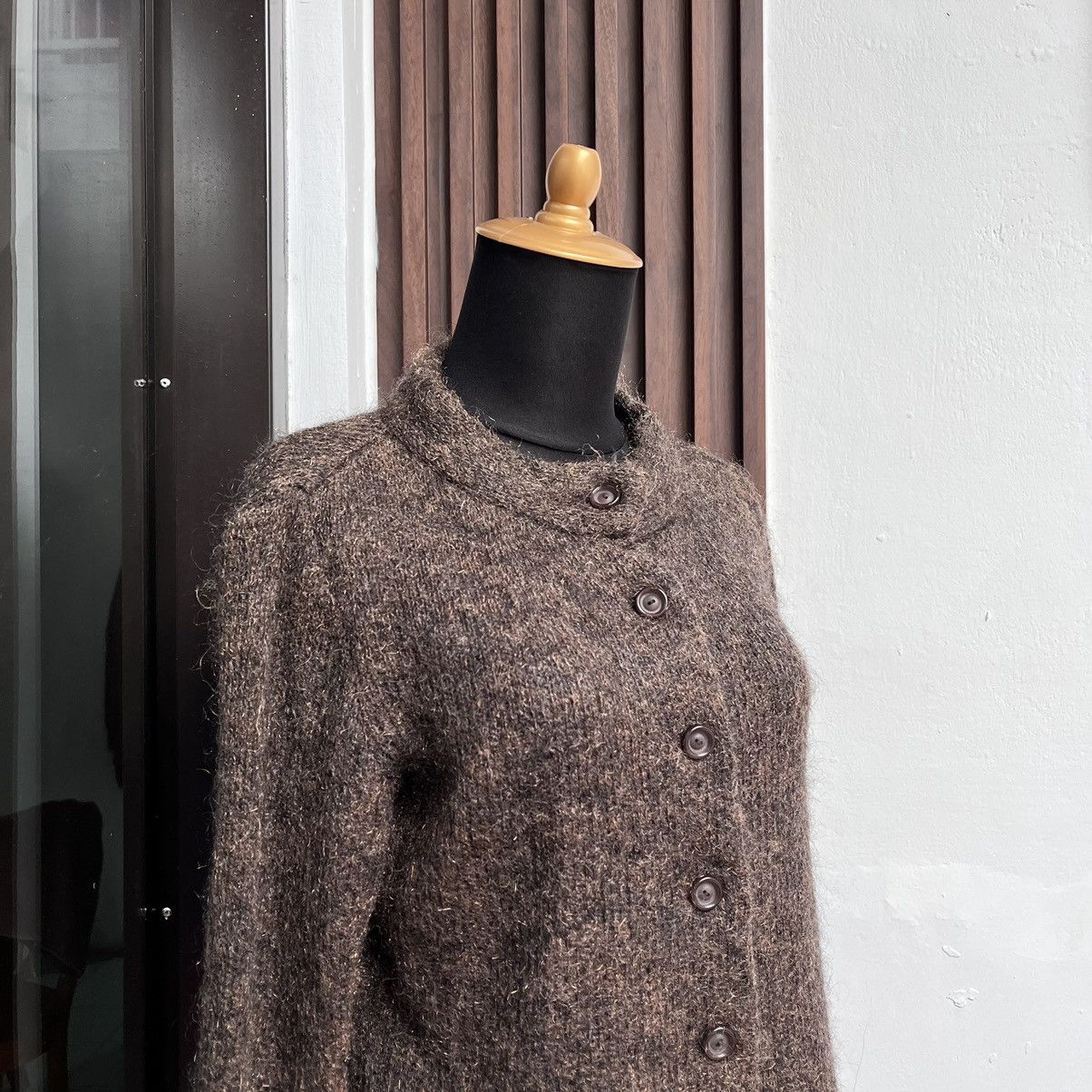 Balenciaga La Mode Balenciaga Paris Cardigan Mohair Knitwear Size M / US 6-8 / IT 42-44 - 3 Thumbnail