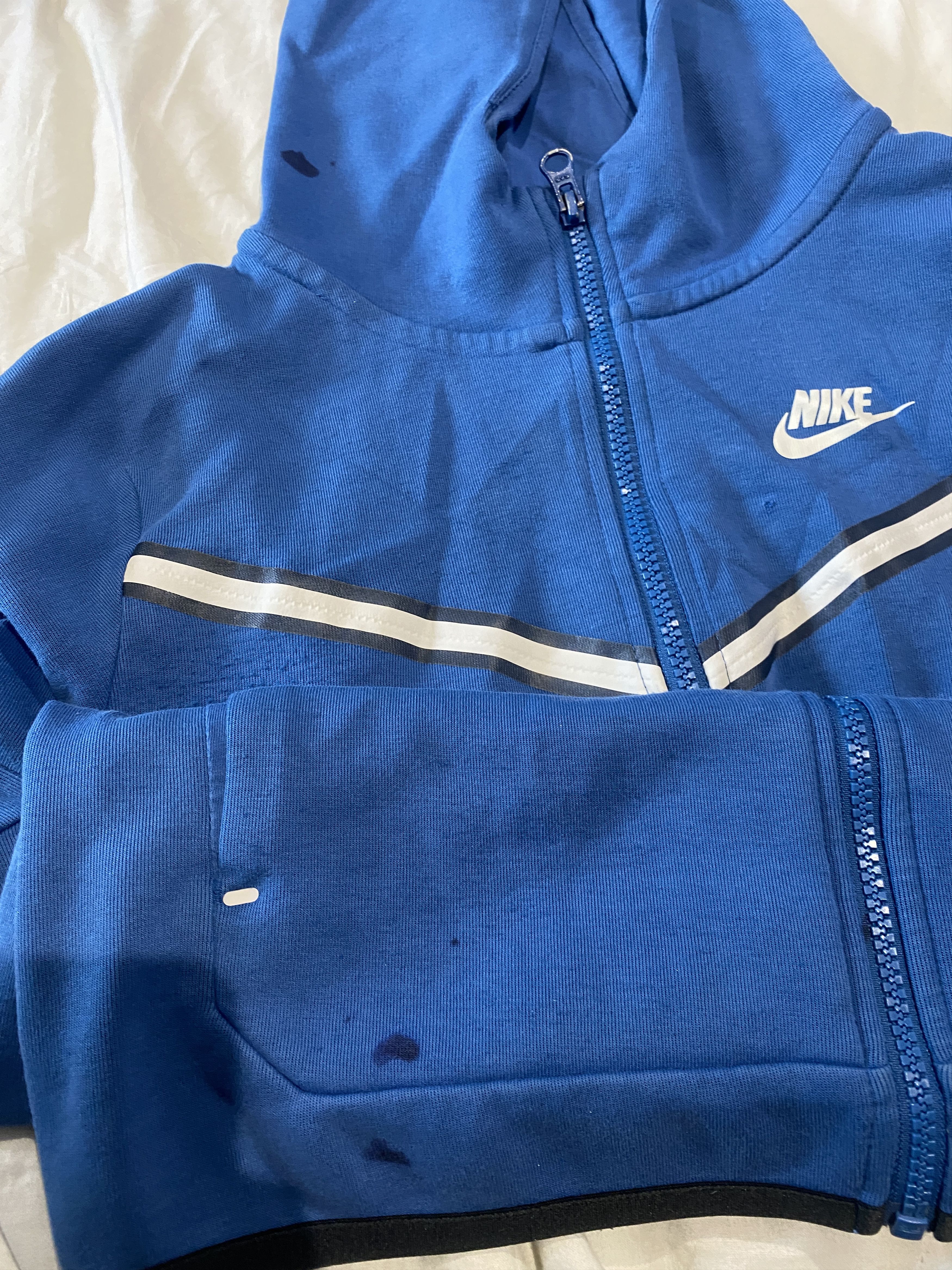 Nike Nike tech fleece zip-up hoodie drill drip trap Size US XS / EU 42 / 0 - 7 Thumbnail