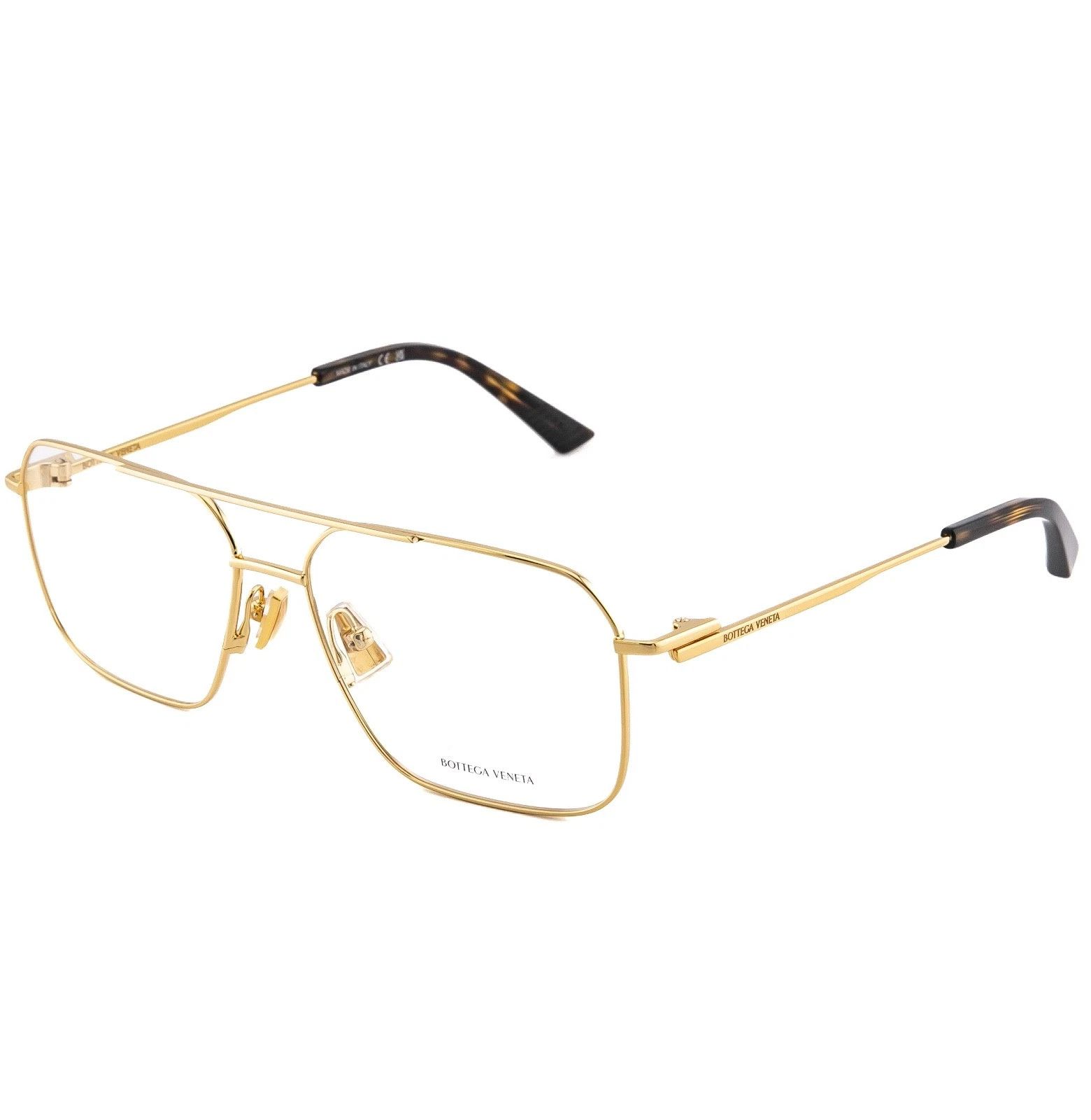 Bottega Veneta BOTTEGA VENETA 1384 CLASSIC BV1384O Gold Brown Optical 001 Size ONE SIZE - 5 Thumbnail