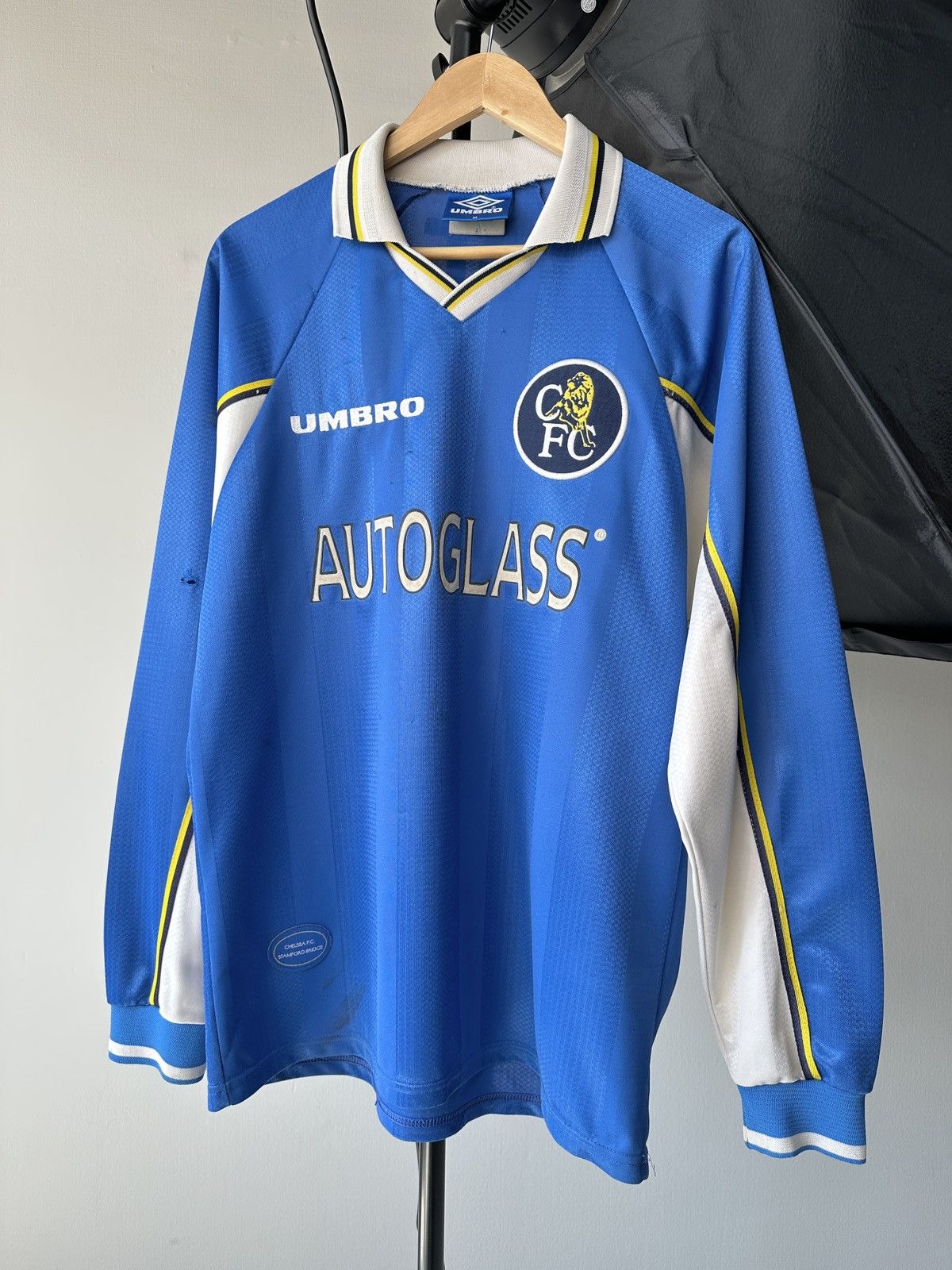Long Sleeve Chelsea Fc Stuff Vintage UMBRO CHELSEA 97-99 Long