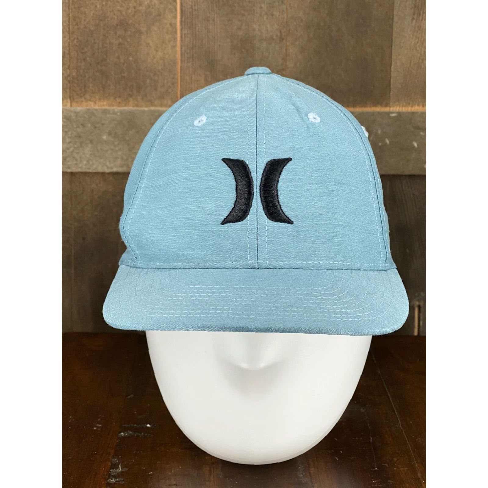 Hurley Hurley Hat Cap Fitted Adult Large Blue Skate Surf Nylon Blend Flexfit B Size ONE SIZE - 2 Thumbnail