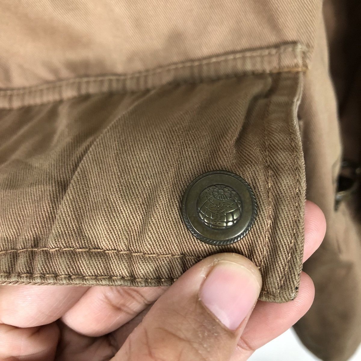 Japanese Brand 📌Vintage Chore Worker Jacket Duck Canvas Detroit 3 Suisses Size US L / EU 52-54 / 3 - 19 Thumbnail