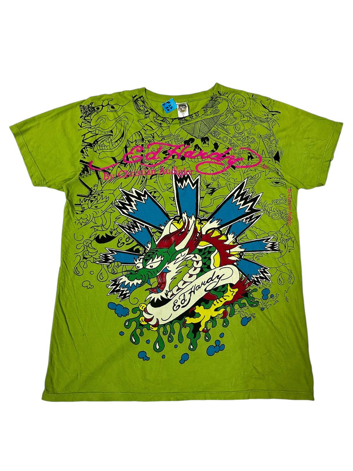 GOA 2000 Ed Hardy By Christian Audigier Y2K Jnco Goa Lgb Style Size US L / EU 52-54 / 3 - 1 Thumbnail