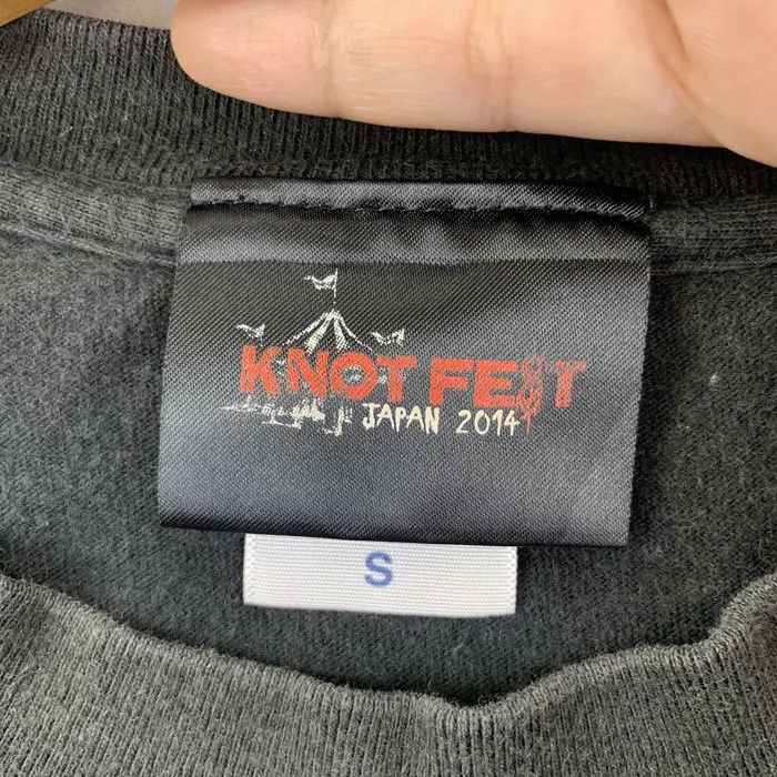 Vintage SLIPKNOT KNOT FEST Japan Heavy Metal Tee Shirt Size US S / EU 44-46 / 1 - 8 Thumbnail