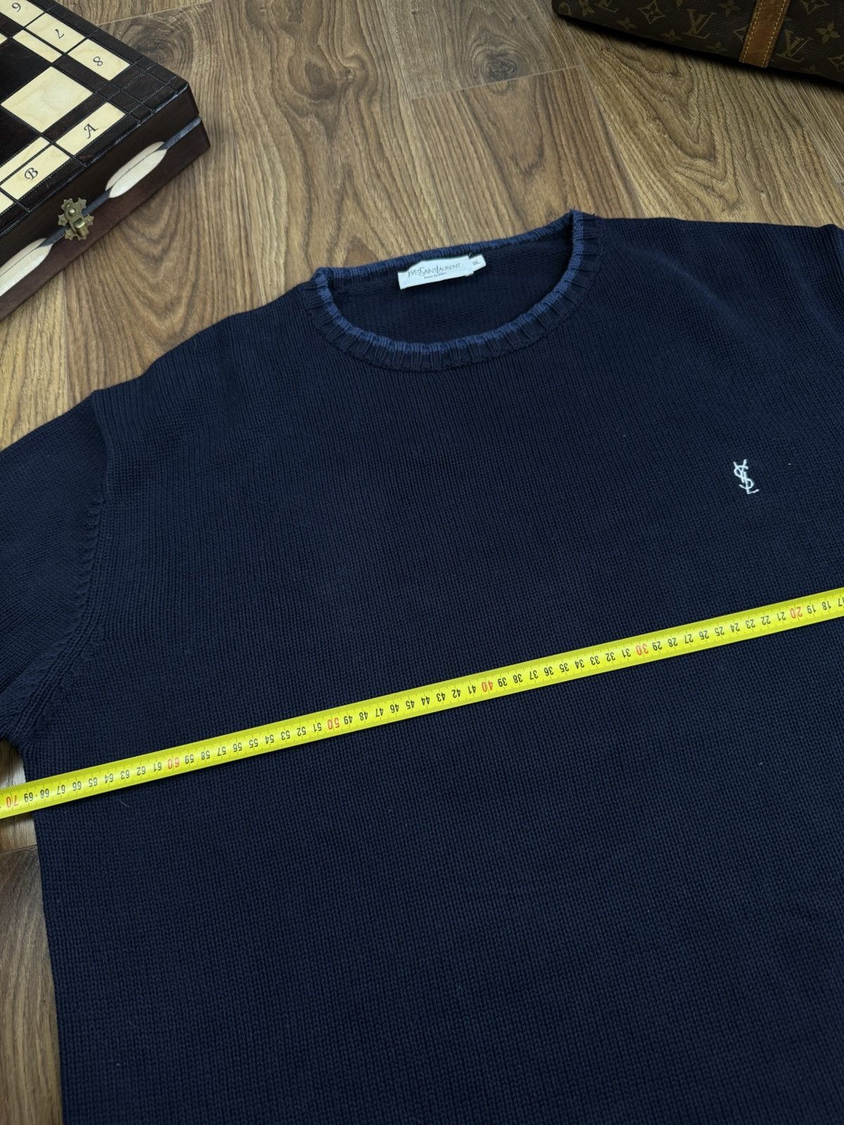 Yves Saint Laurent Vintage sweater Yves Saint Laurent 90s original luxury item Size US XXL / EU 58 / 5 - 4 Thumbnail