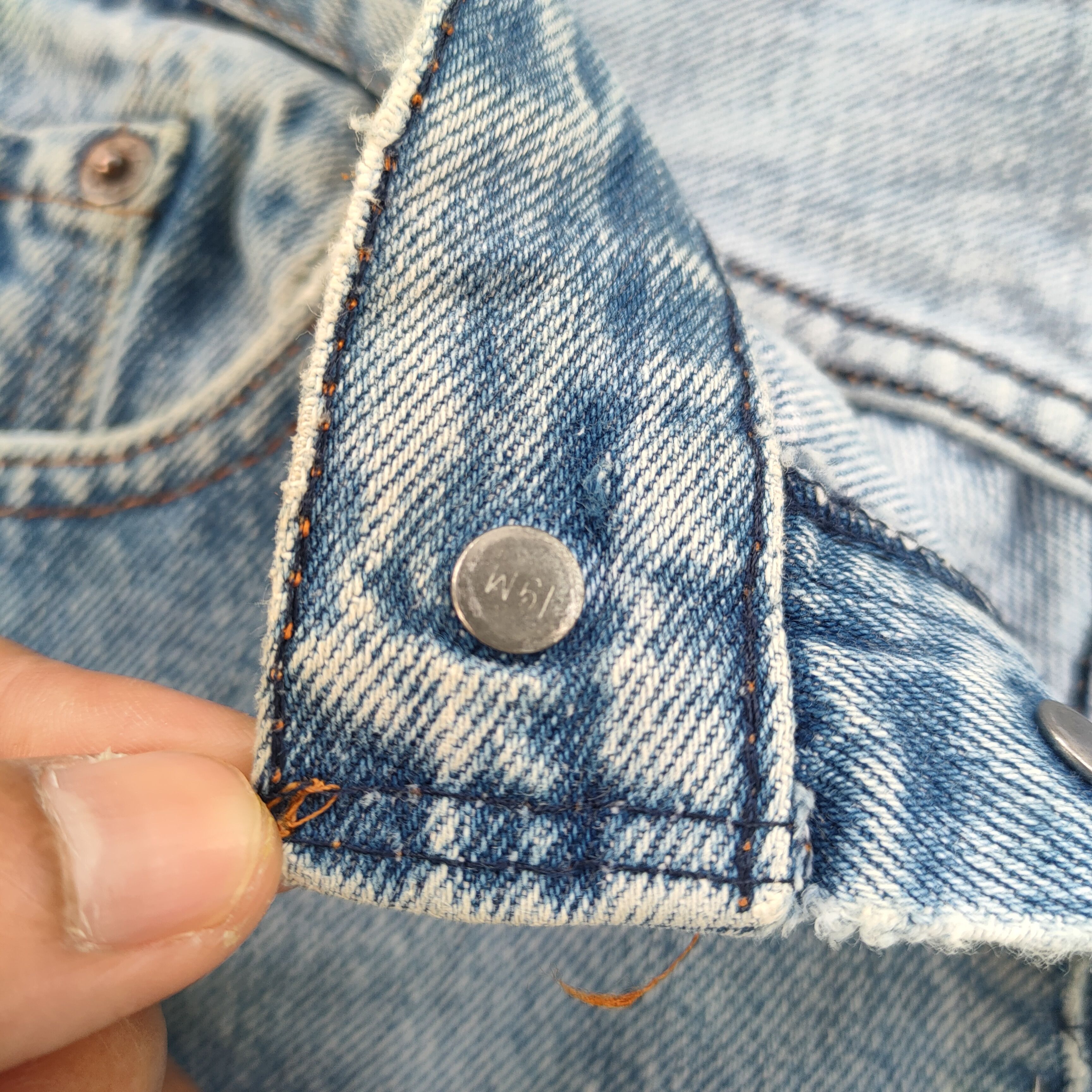 Levi's Vintage Clothing VINTAGE 80' LEVI'S 501 USA WOMAN FADED DENIM JEANS PANTS Size US 28 / EU 44 - 7 Thumbnail
