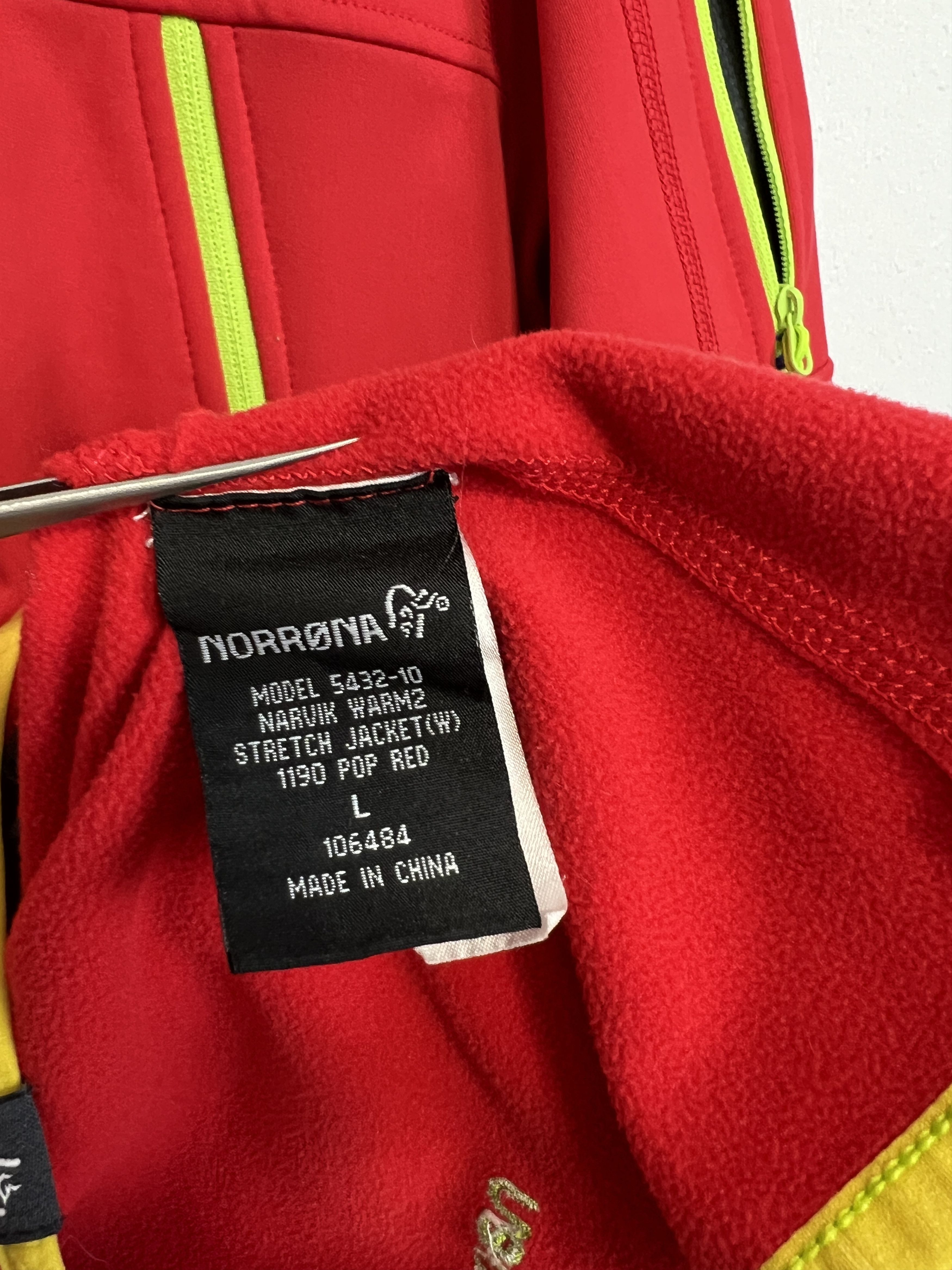 Norrona Norrona Narvik WARM2 Full Zip Stretch Jacket Track Top Rare Size L / US 10 / IT 46 - 9 Thumbnail